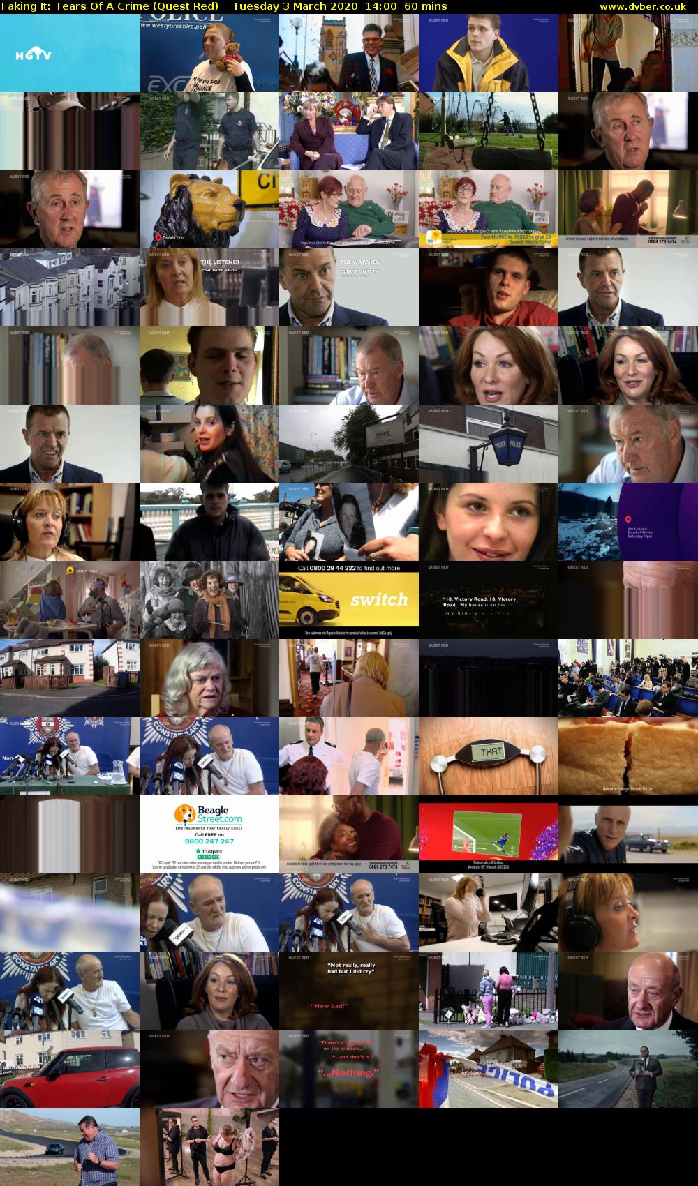 Faking It: Tears Of A Crime (Quest Red) Tuesday 3 March 2020 14:00 - 15:00