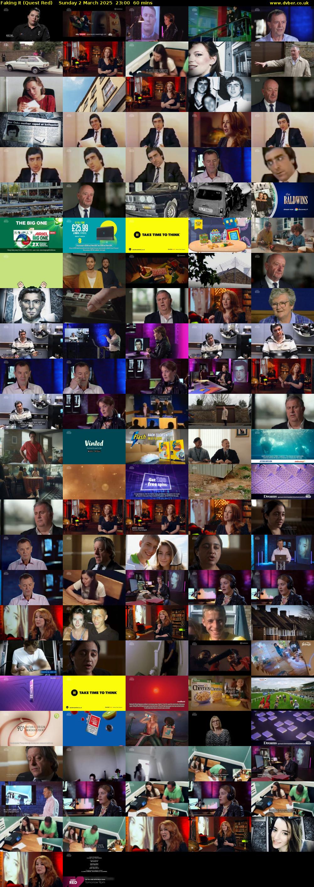 Faking It (Quest Red) Sunday 2 March 2025 23:00 - 00:00