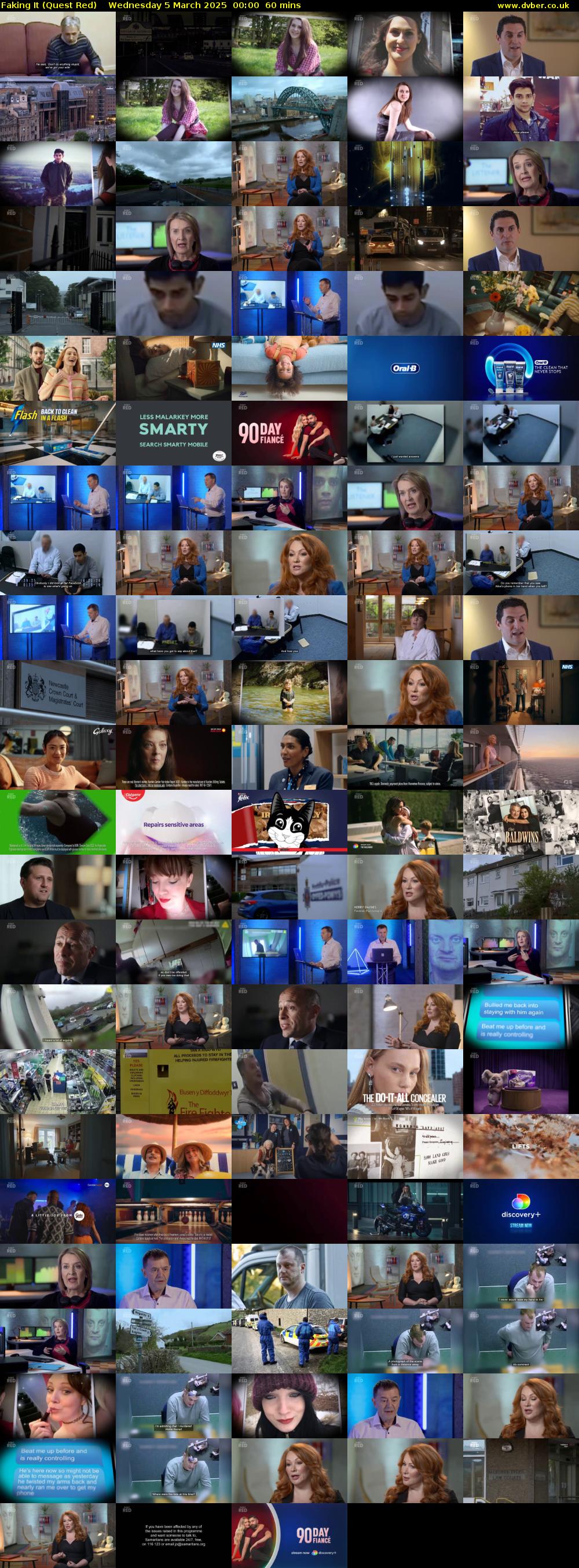 Faking It (Quest Red) Wednesday 5 March 2025 00:00 - 01:00