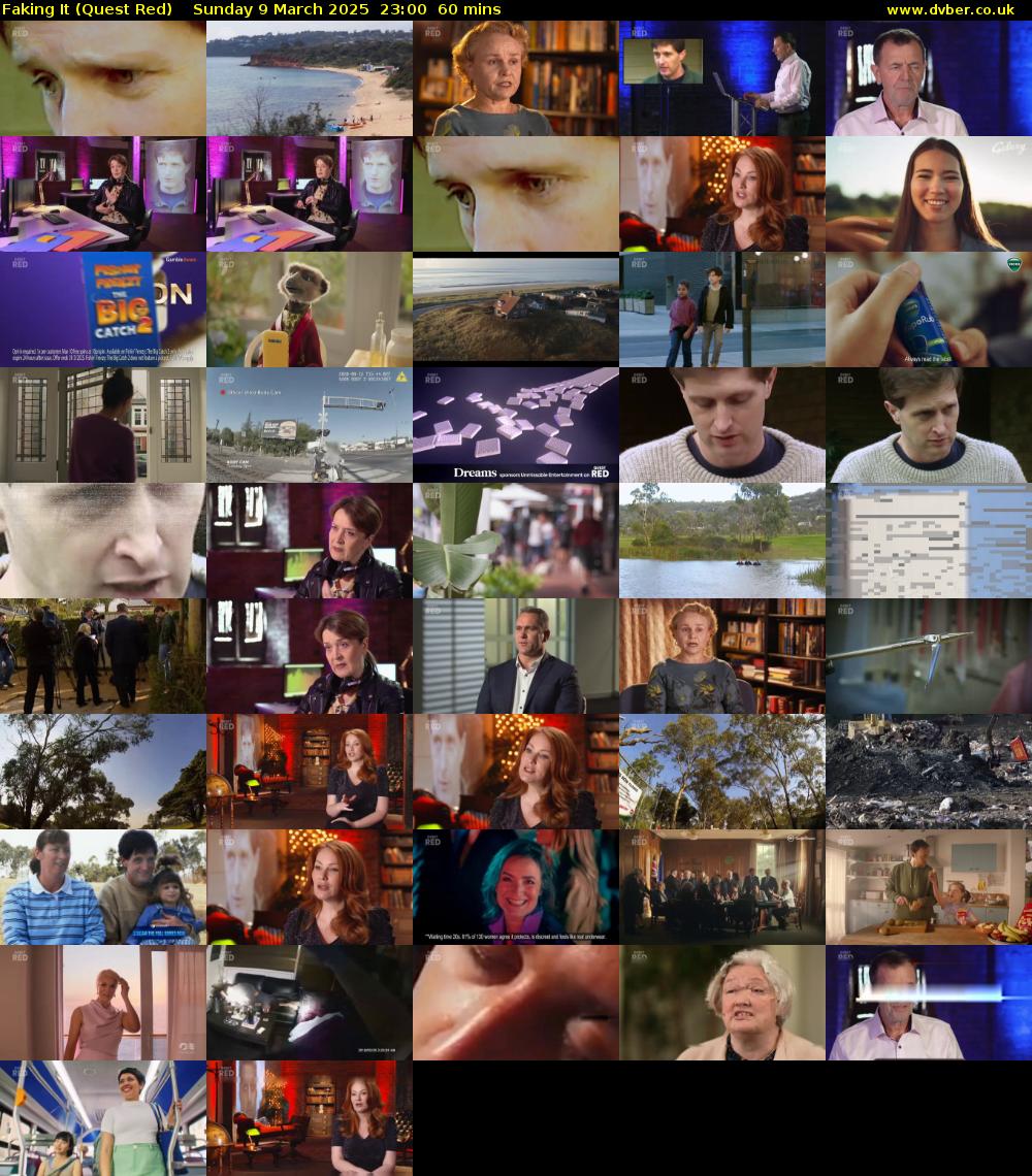 Faking It (Quest Red) Sunday 9 March 2025 23:00 - 00:00