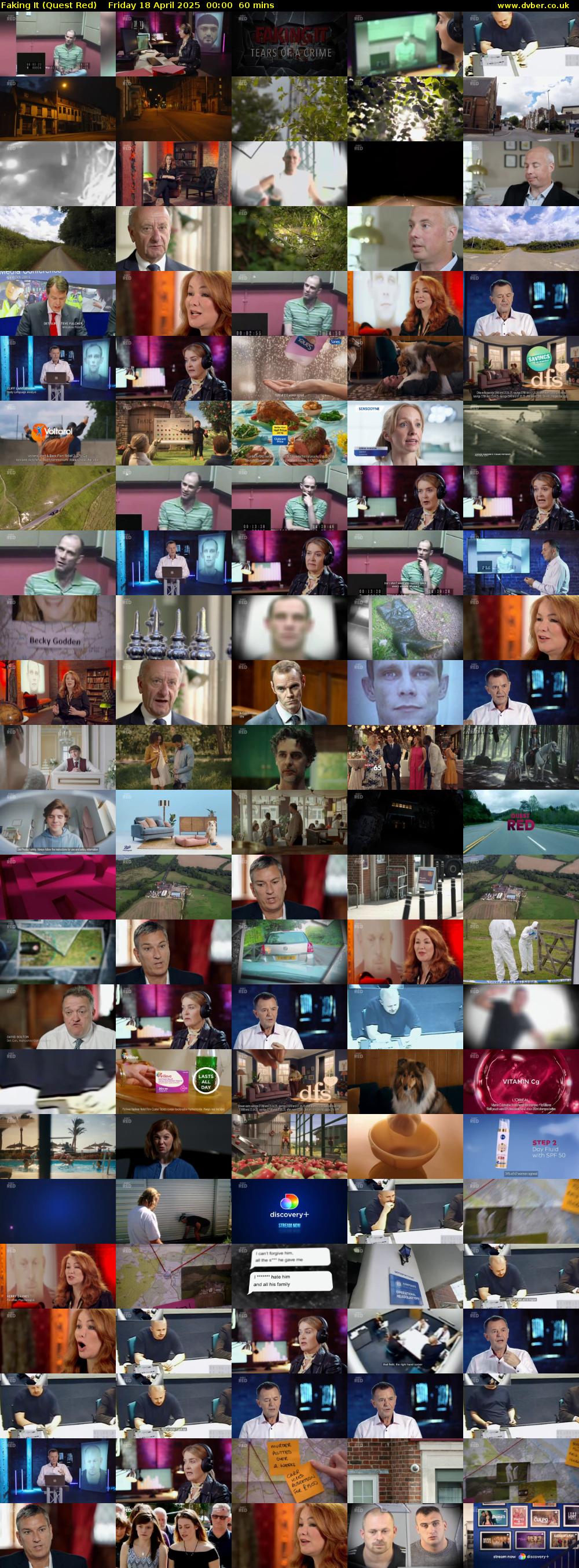 Faking It (Quest Red) Friday 18 April 2025 00:00 - 01:00