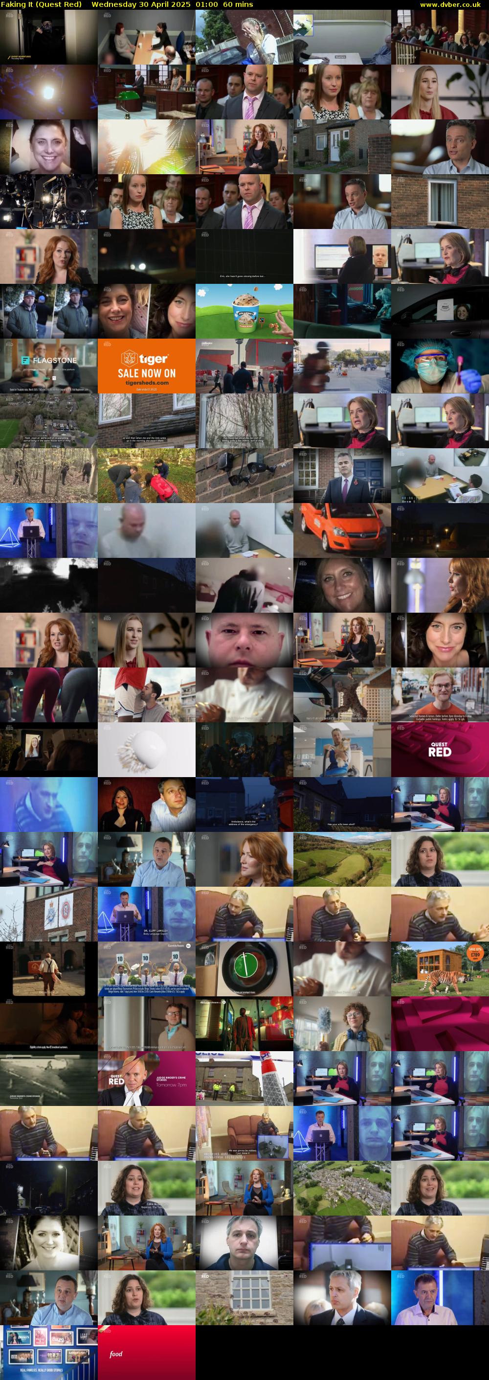 Faking It (Quest Red) Wednesday 30 April 2025 01:00 - 02:00