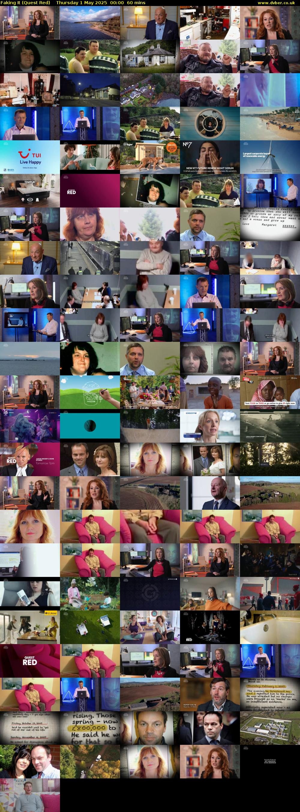 Faking It (Quest Red) Thursday 1 May 2025 00:00 - 01:00