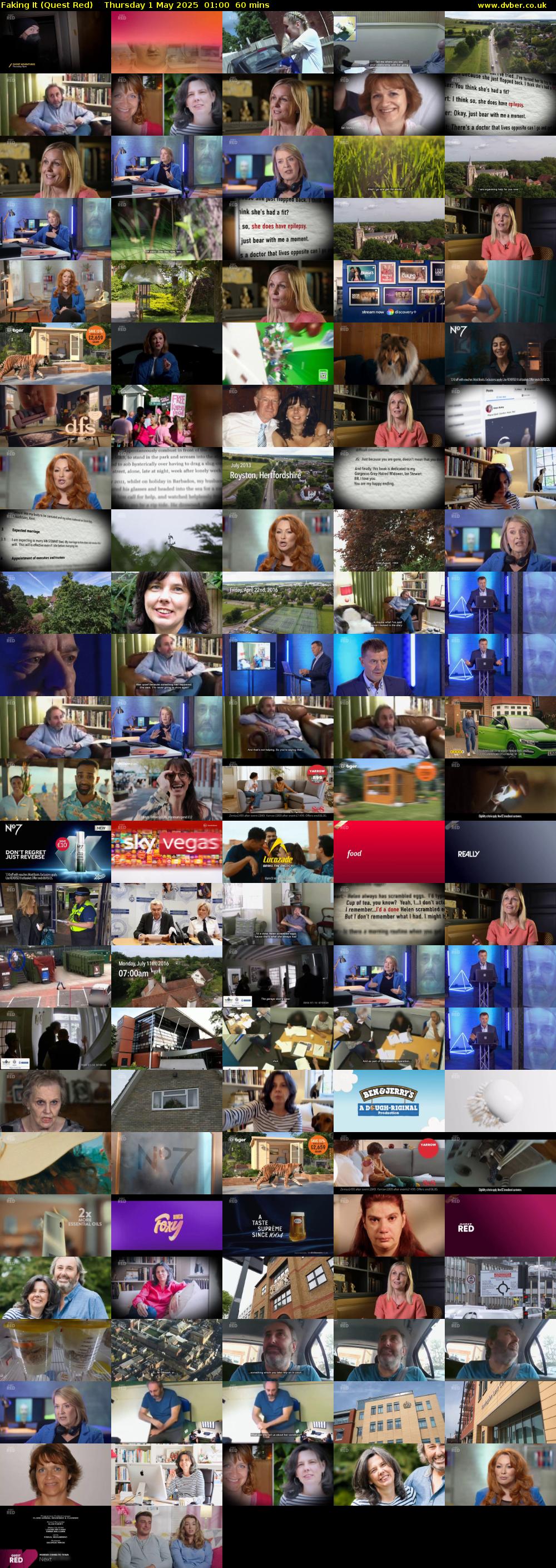 Faking It (Quest Red) Thursday 1 May 2025 01:00 - 02:00