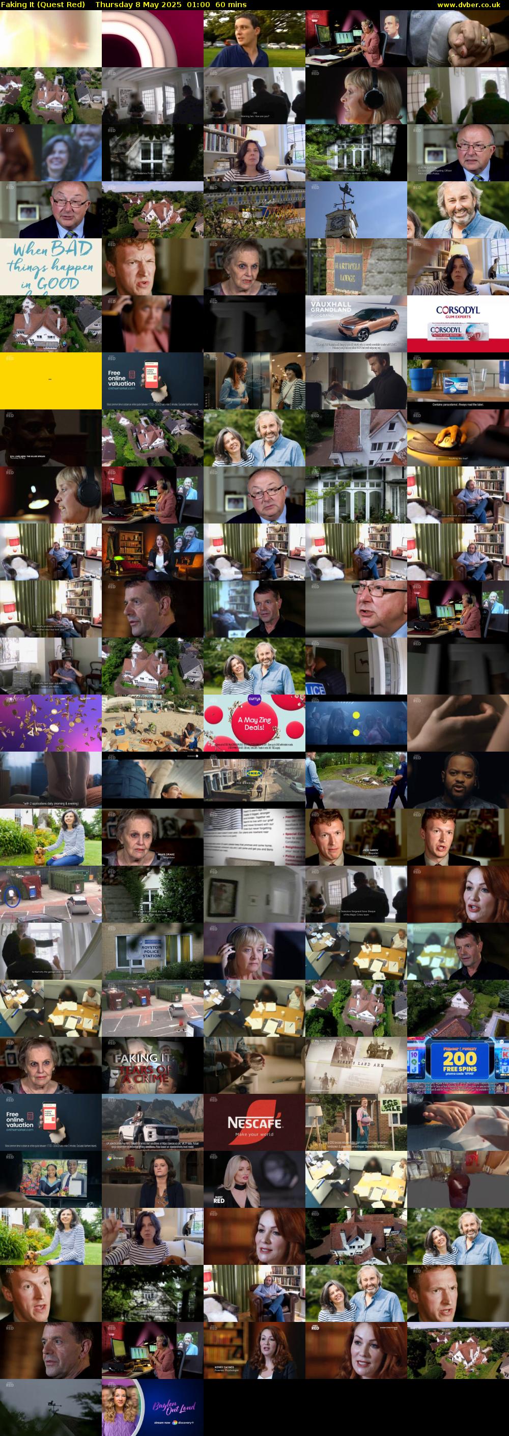 Faking It (Quest Red) Thursday 8 May 2025 01:00 - 02:00