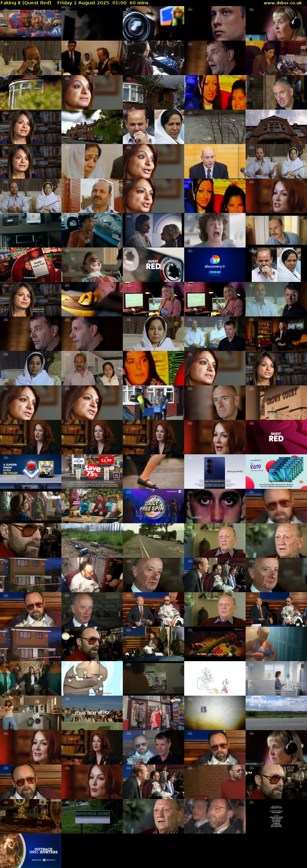 Faking It (Quest Red) Friday 1 August 2025 01:00 - 02:00