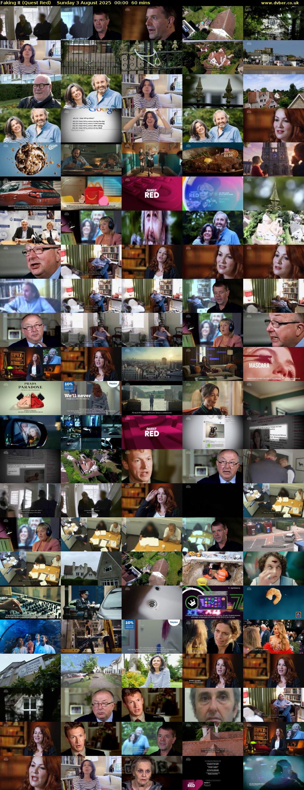 Faking It (Quest Red) Sunday 3 August 2025 00:00 - 01:00