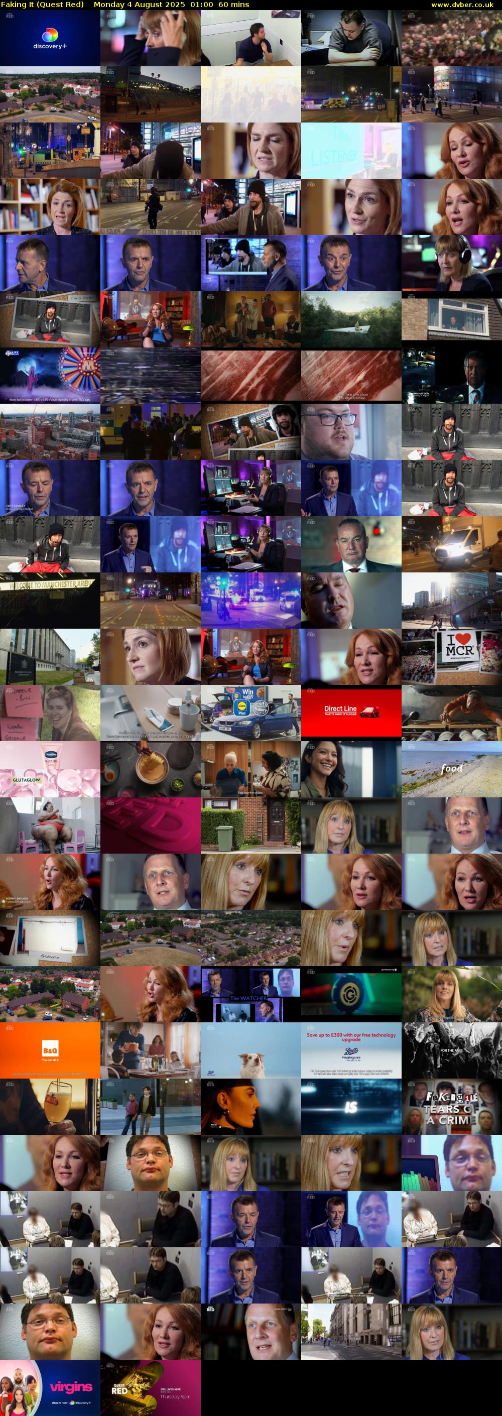 Faking It (Quest Red) Monday 4 August 2025 01:00 - 02:00