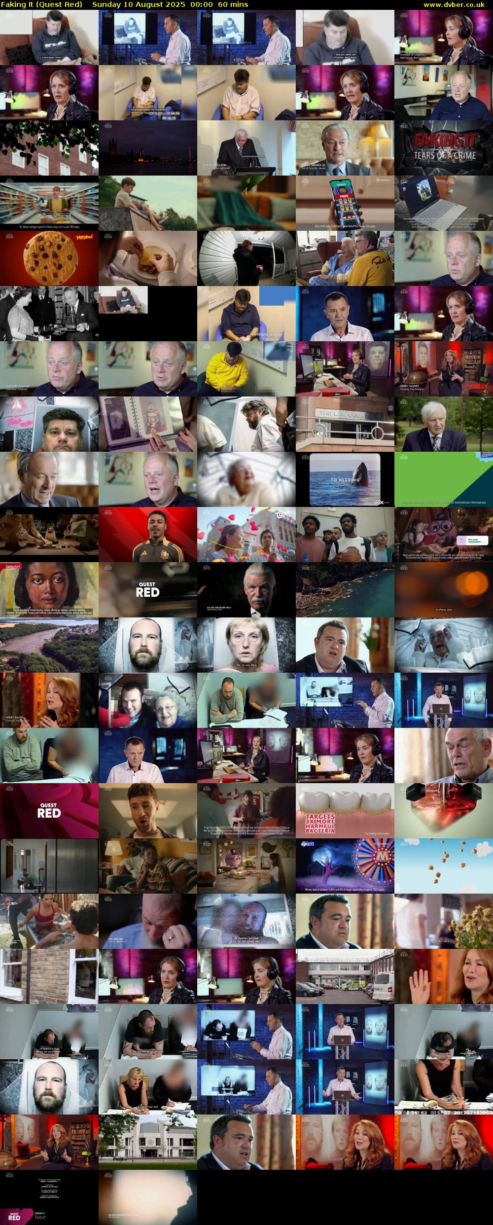 Faking It (Quest Red) Sunday 10 August 2025 00:00 - 01:00