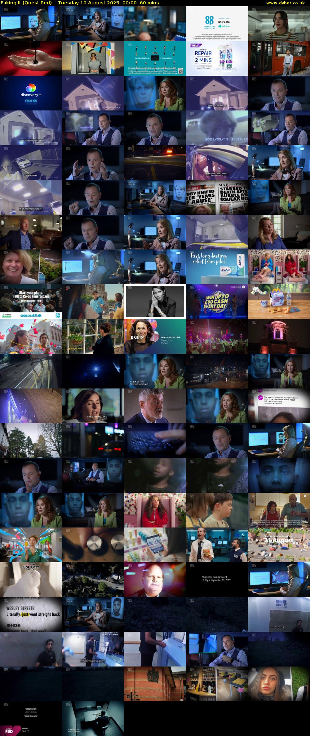 Faking It (Quest Red) Tuesday 19 August 2025 00:00 - 01:00