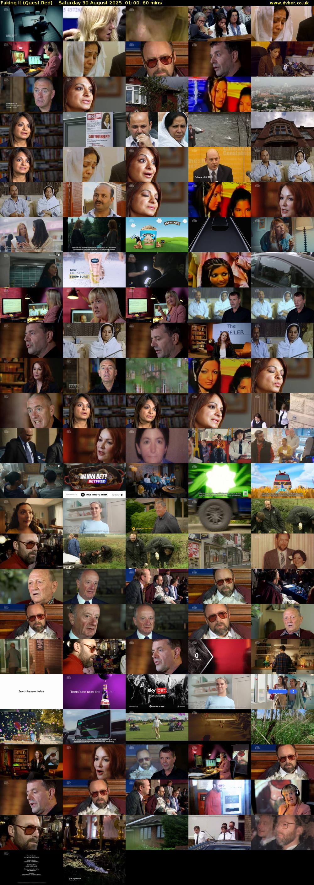 Faking It (Quest Red) Saturday 30 August 2025 01:00 - 02:00