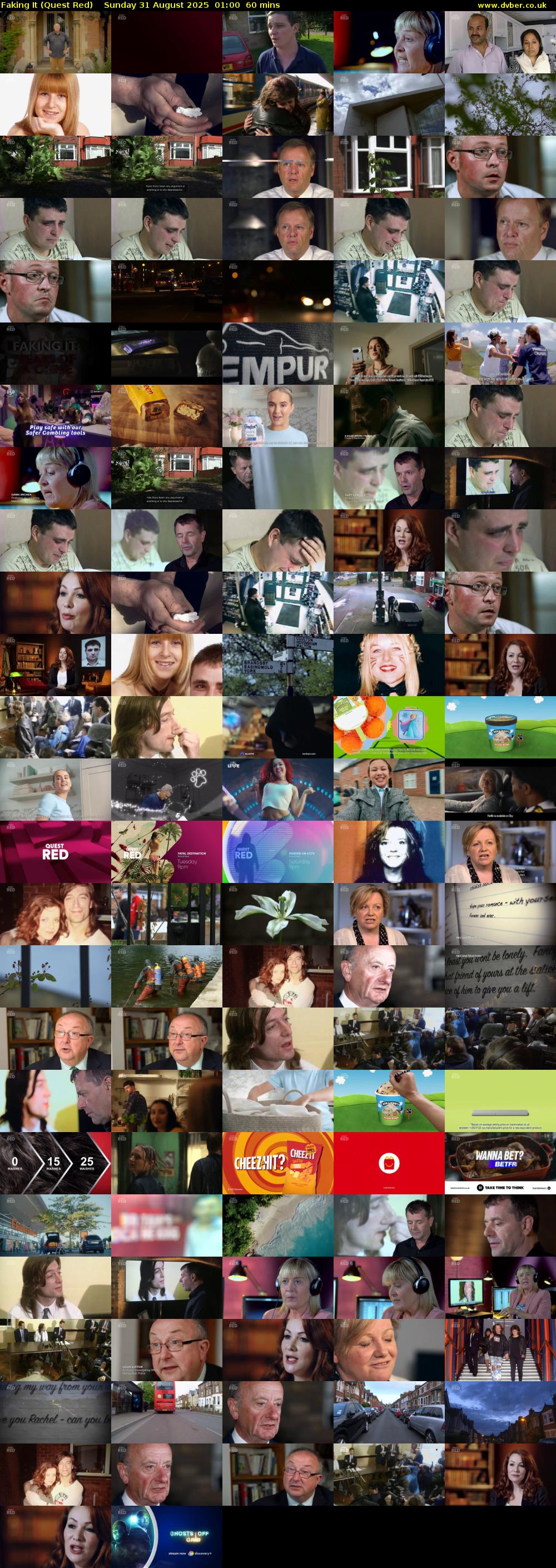 Faking It (Quest Red) Sunday 31 August 2025 01:00 - 02:00