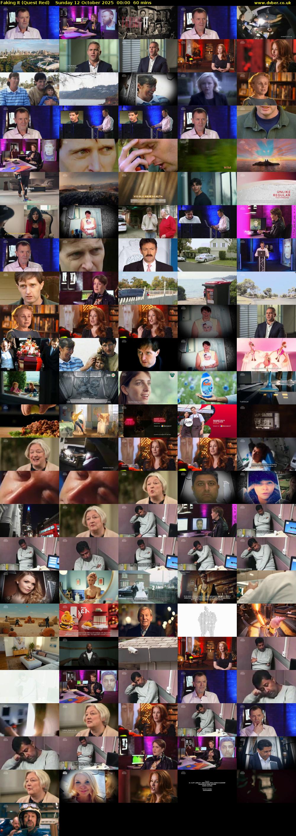 Faking It (Quest Red) Sunday 12 October 2025 00:00 - 01:00