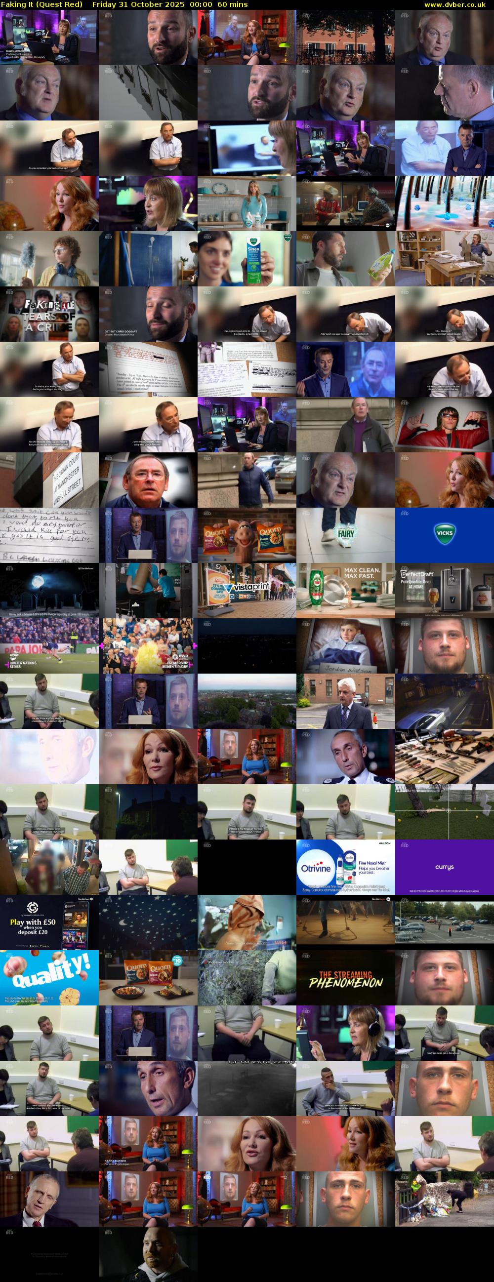 Faking It (Quest Red) Friday 31 October 2025 00:00 - 01:00