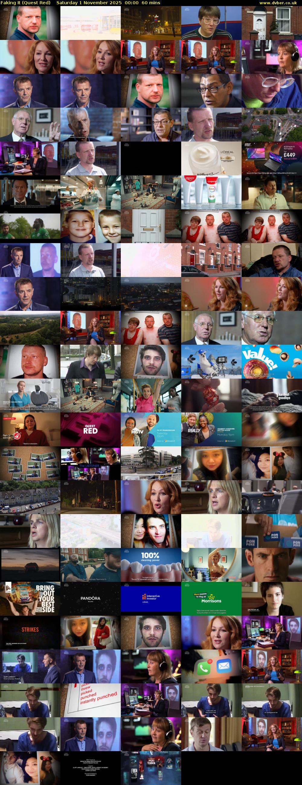 Faking It (Quest Red) Saturday 1 November 2025 00:00 - 01:00