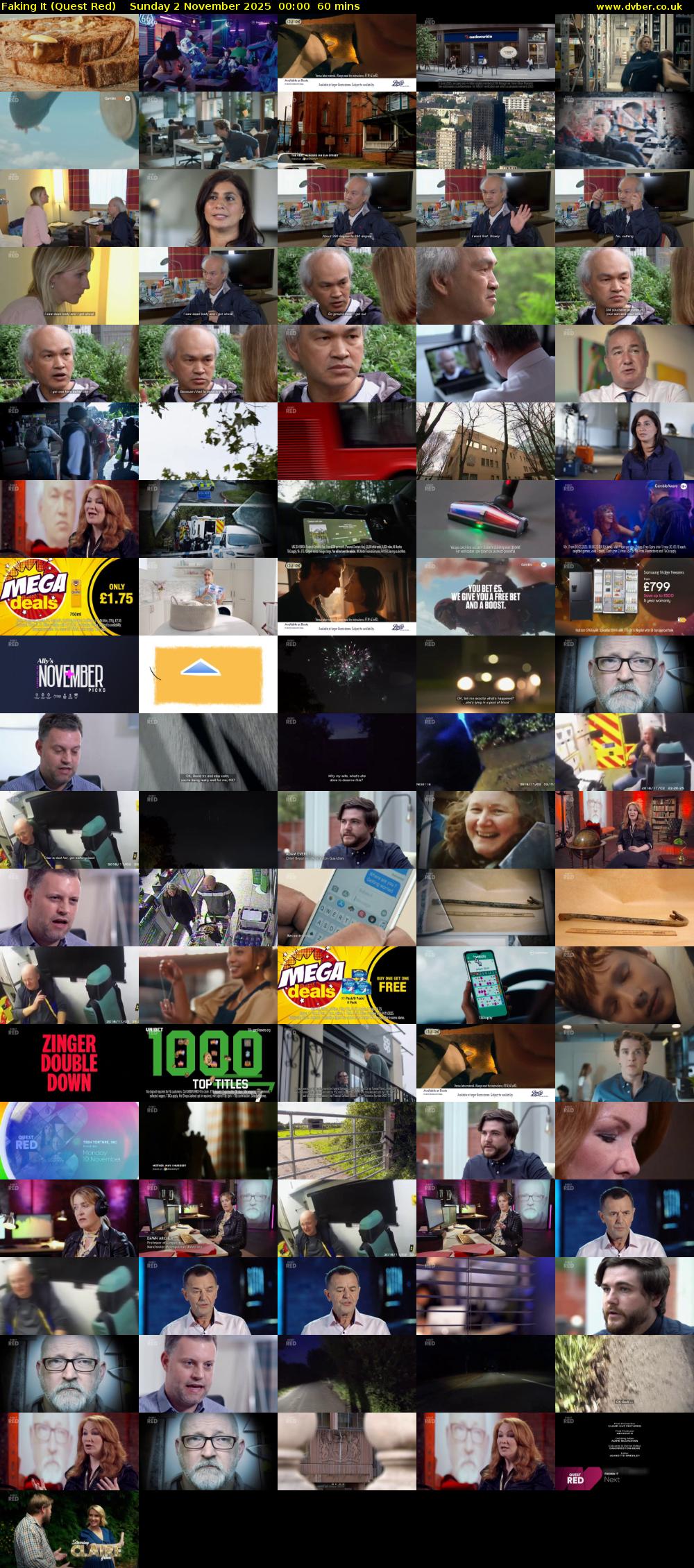 Faking It (Quest Red) Sunday 2 November 2025 00:00 - 01:00