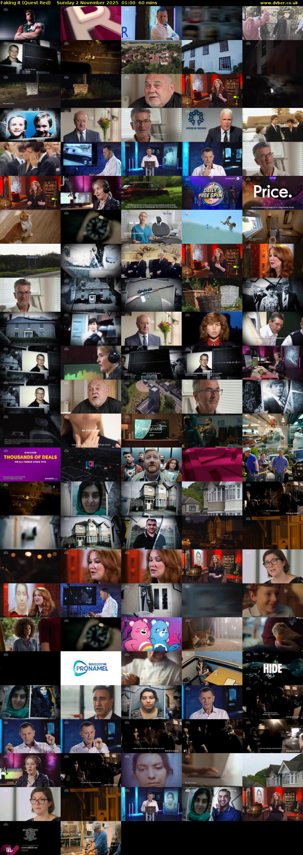 Faking It (Quest Red) Sunday 2 November 2025 01:00 - 02:00