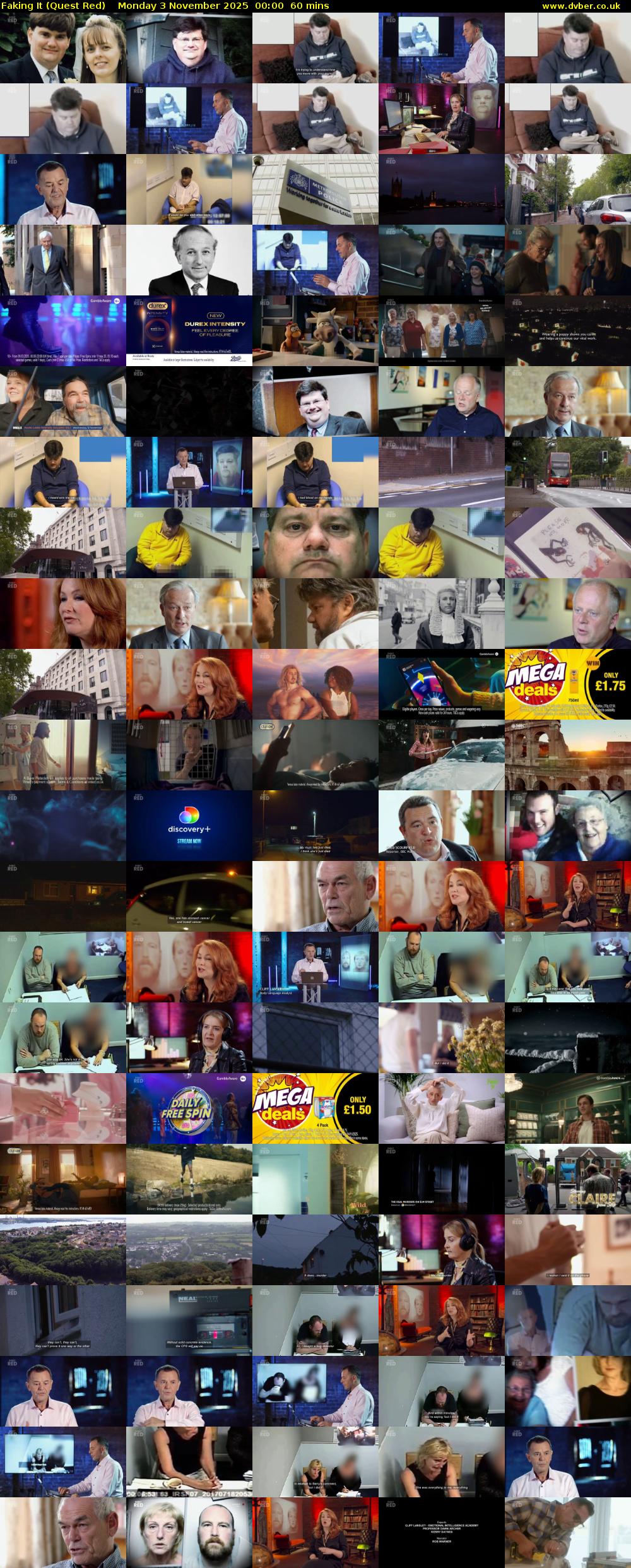 Faking It (Quest Red) Monday 3 November 2025 00:00 - 01:00