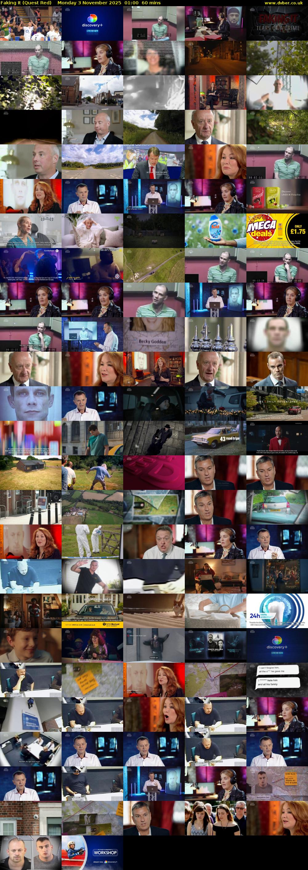 Faking It (Quest Red) Monday 3 November 2025 01:00 - 02:00