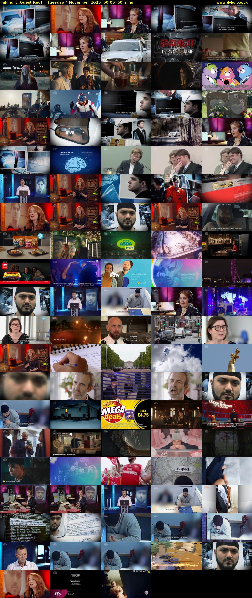 Faking It (Quest Red) Tuesday 4 November 2025 00:00 - 01:00