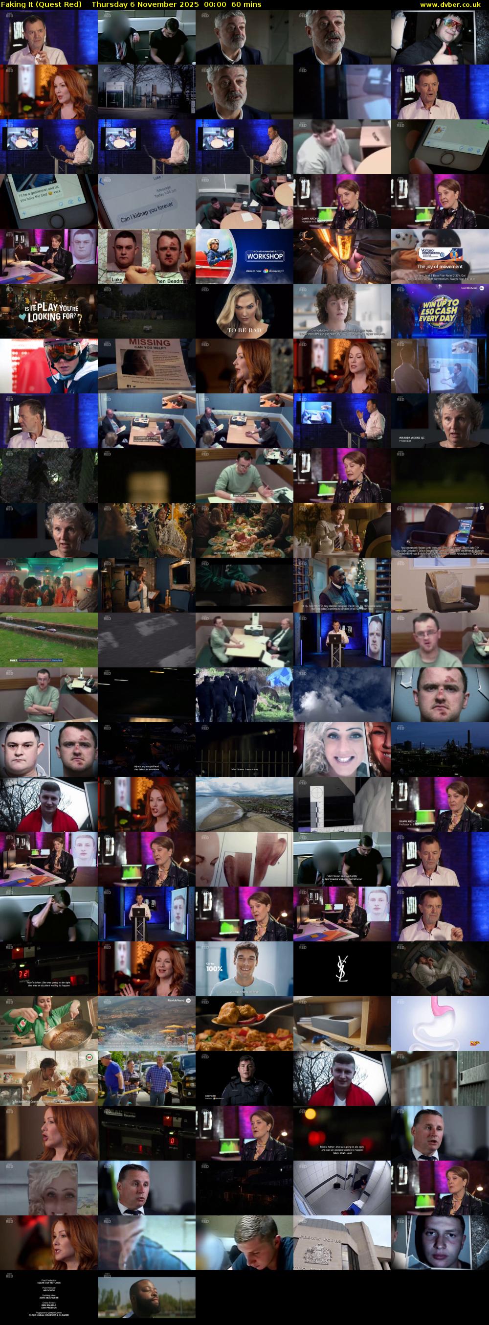 Faking It (Quest Red) Thursday 6 November 2025 00:00 - 01:00