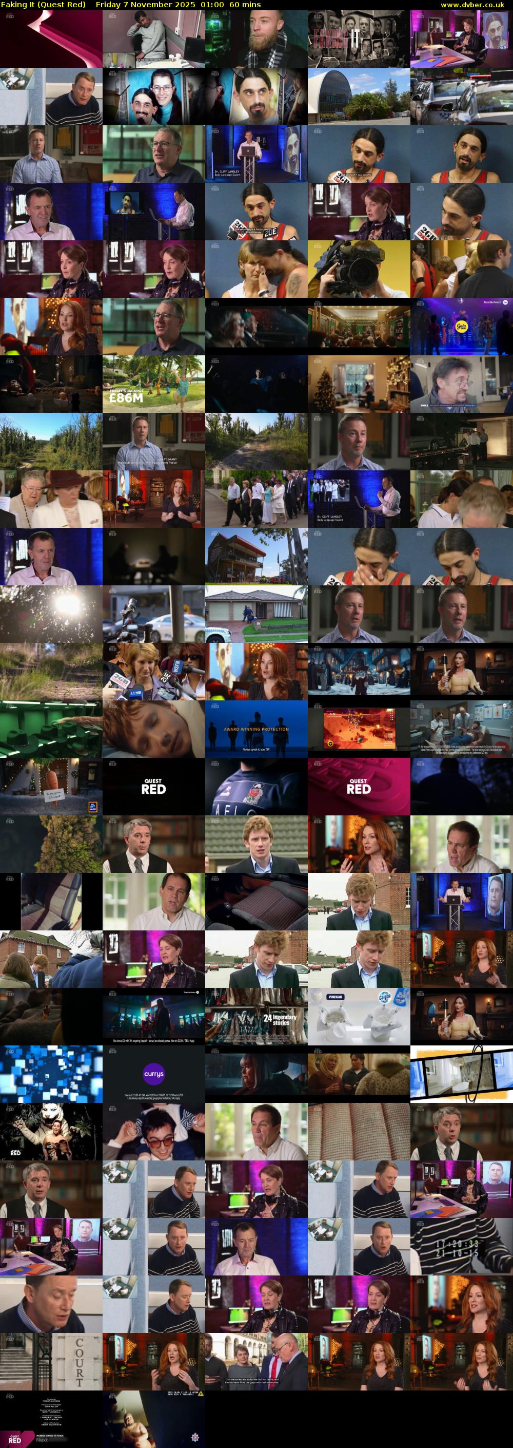 Faking It (Quest Red) Friday 7 November 2025 01:00 - 02:00