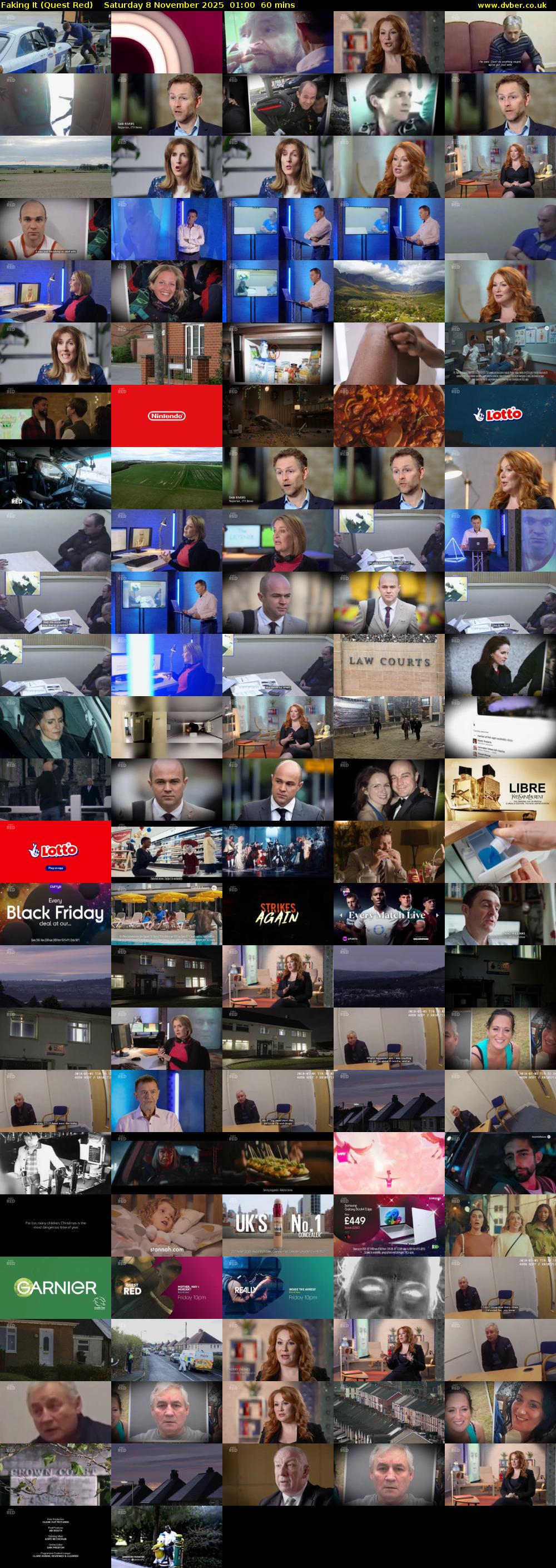 Faking It (Quest Red) Saturday 8 November 2025 01:00 - 02:00