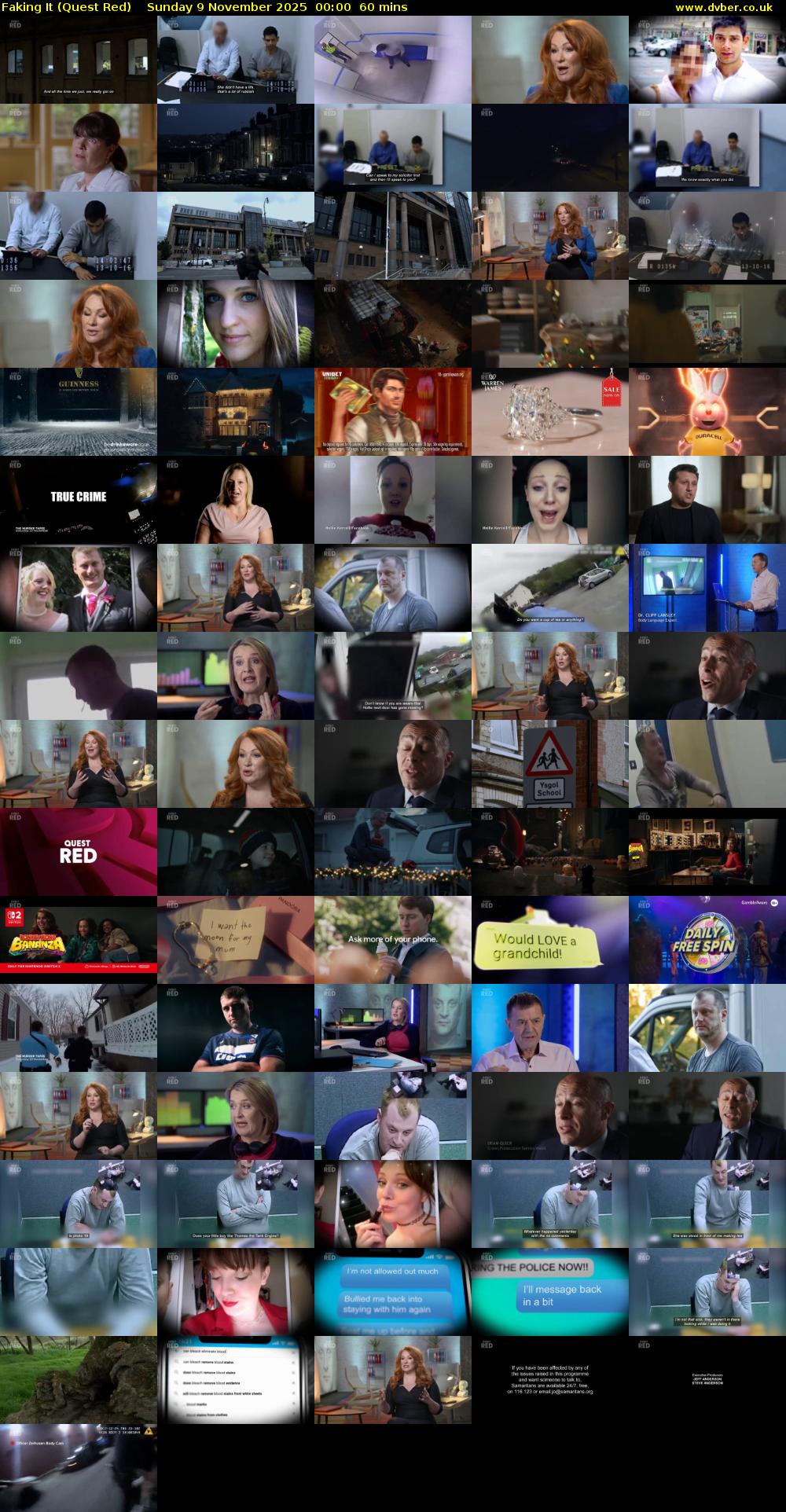 Faking It (Quest Red) Sunday 9 November 2025 00:00 - 01:00