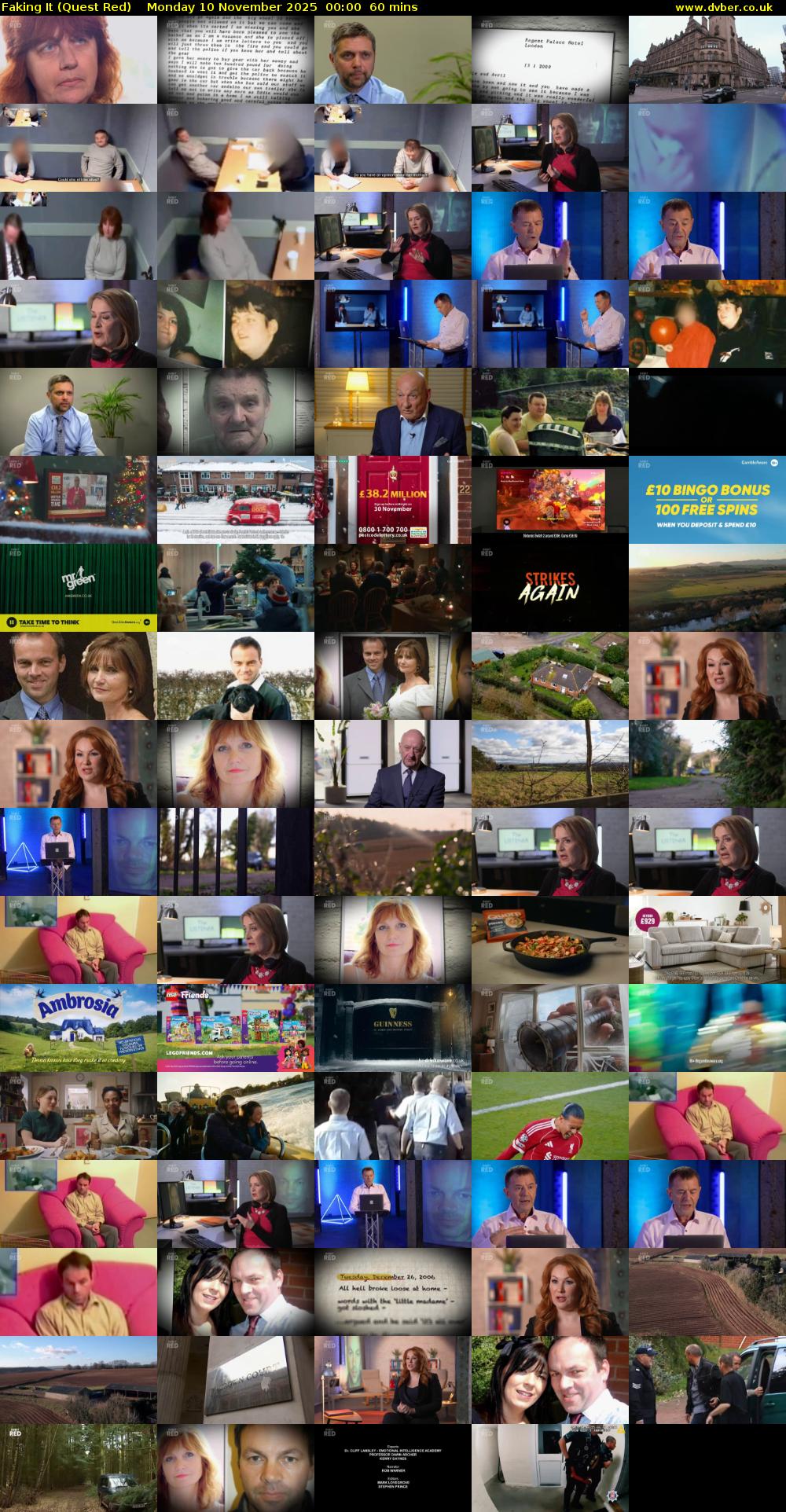 Faking It (Quest Red) Monday 10 November 2025 00:00 - 01:00