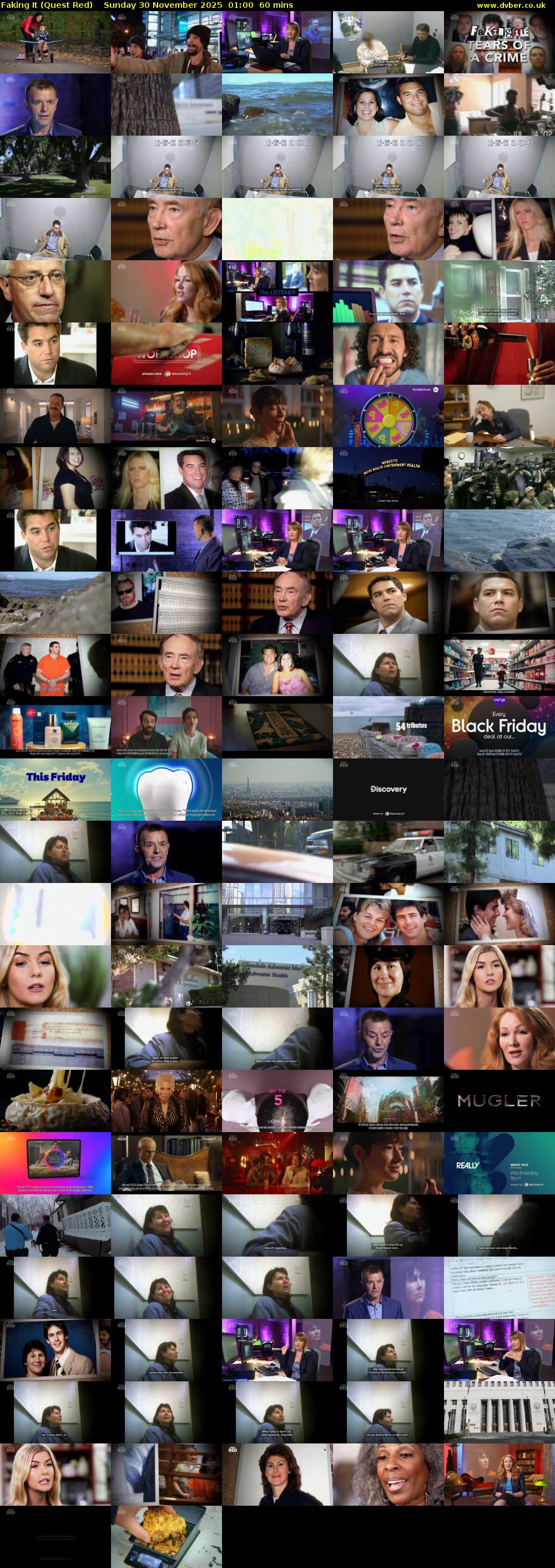 Faking It (Quest Red) Sunday 30 November 2025 01:00 - 02:00