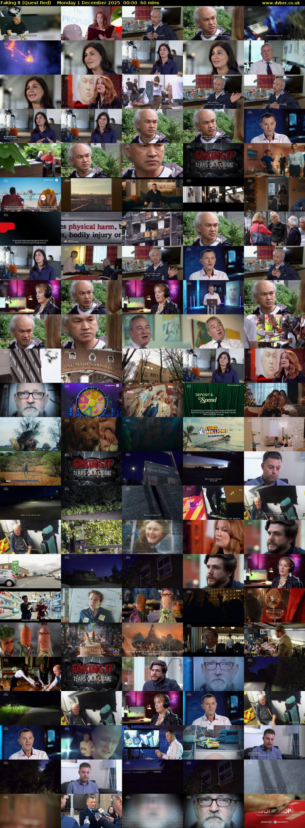 Faking It (Quest Red) Monday 1 December 2025 00:00 - 01:00