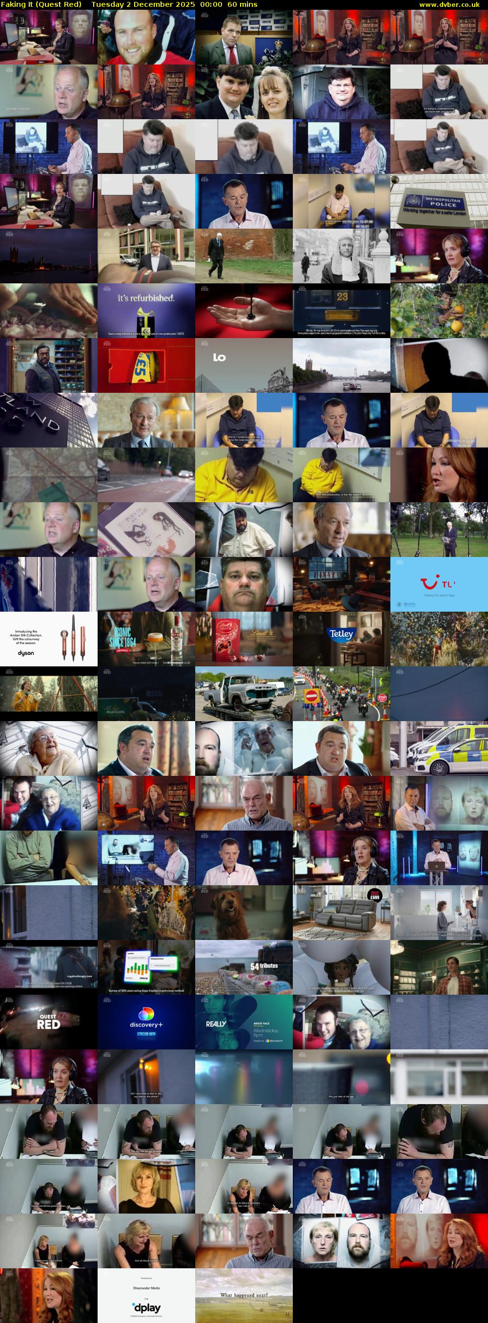 Faking It (Quest Red) Tuesday 2 December 2025 00:00 - 01:00