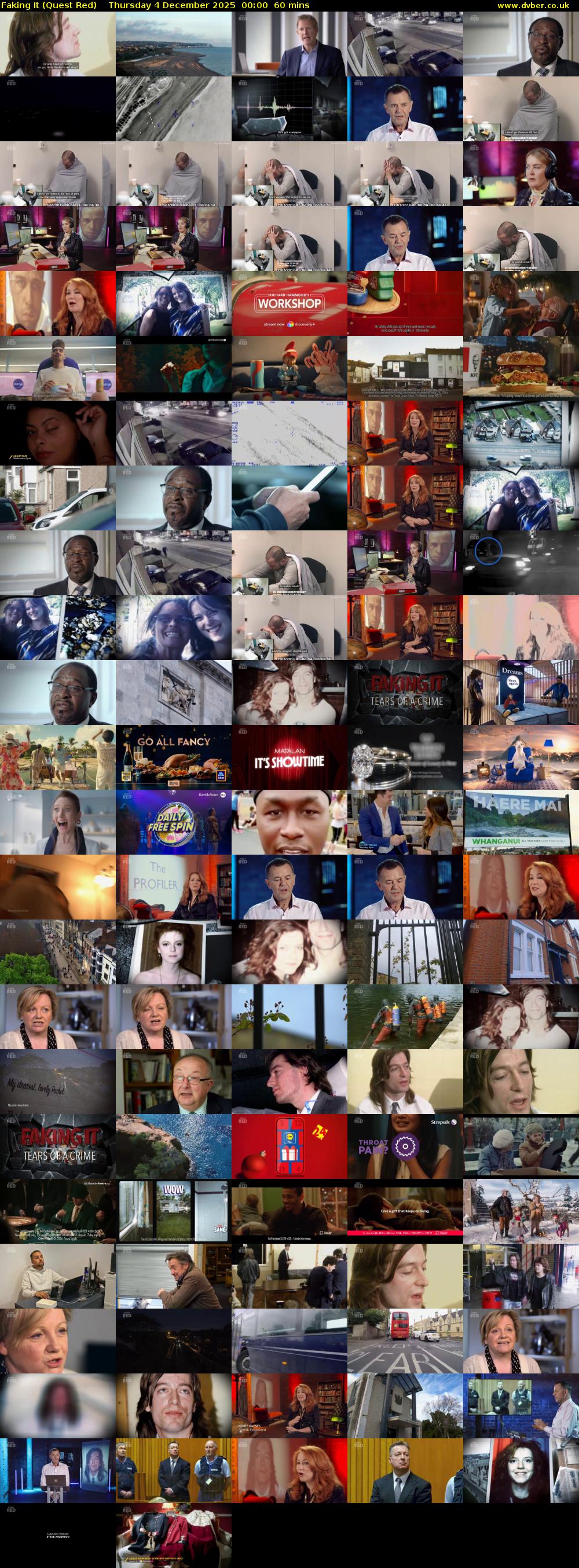 Faking It (Quest Red) Thursday 4 December 2025 00:00 - 01:00