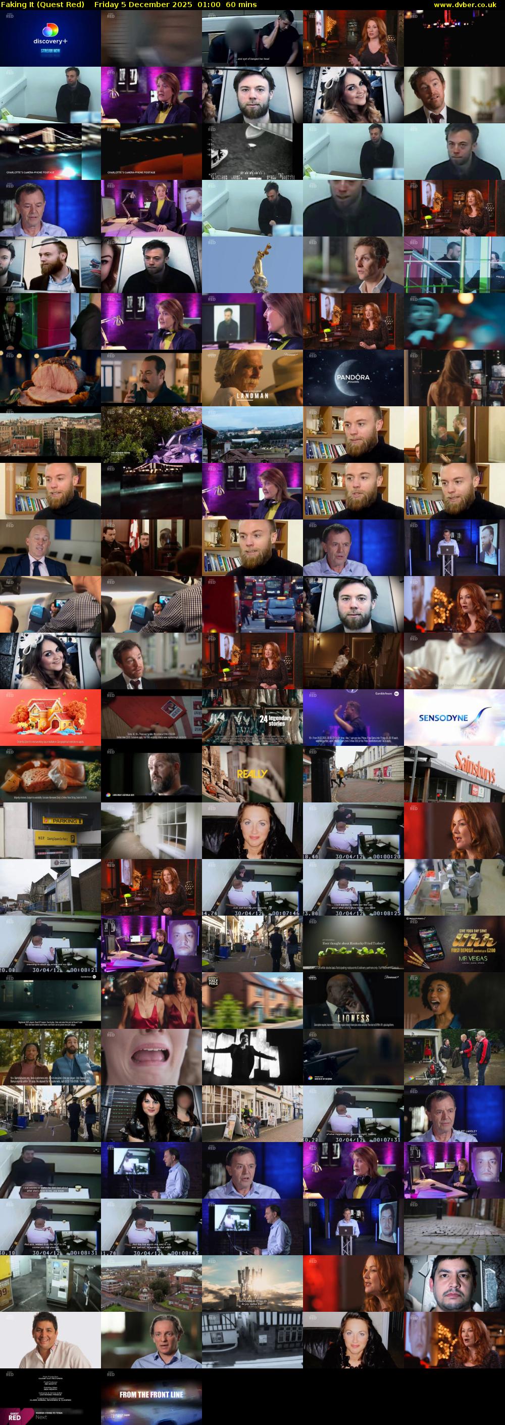 Faking It (Quest Red) Friday 5 December 2025 01:00 - 02:00