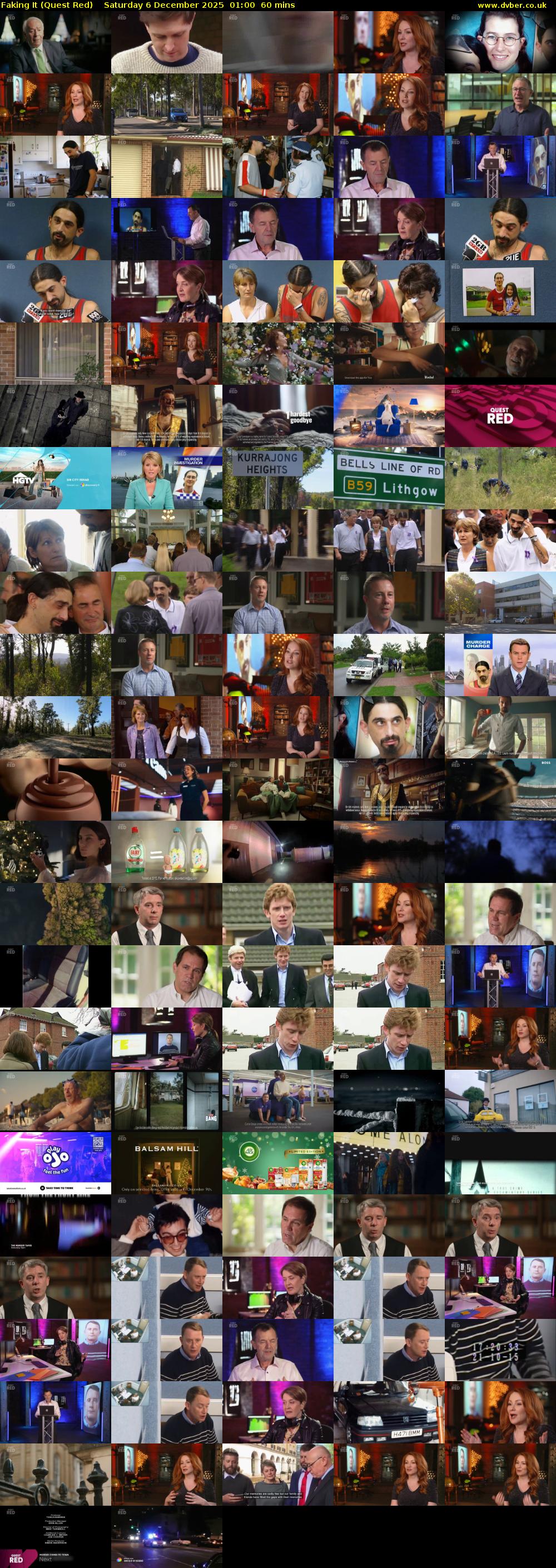 Faking It (Quest Red) Saturday 6 December 2025 01:00 - 02:00