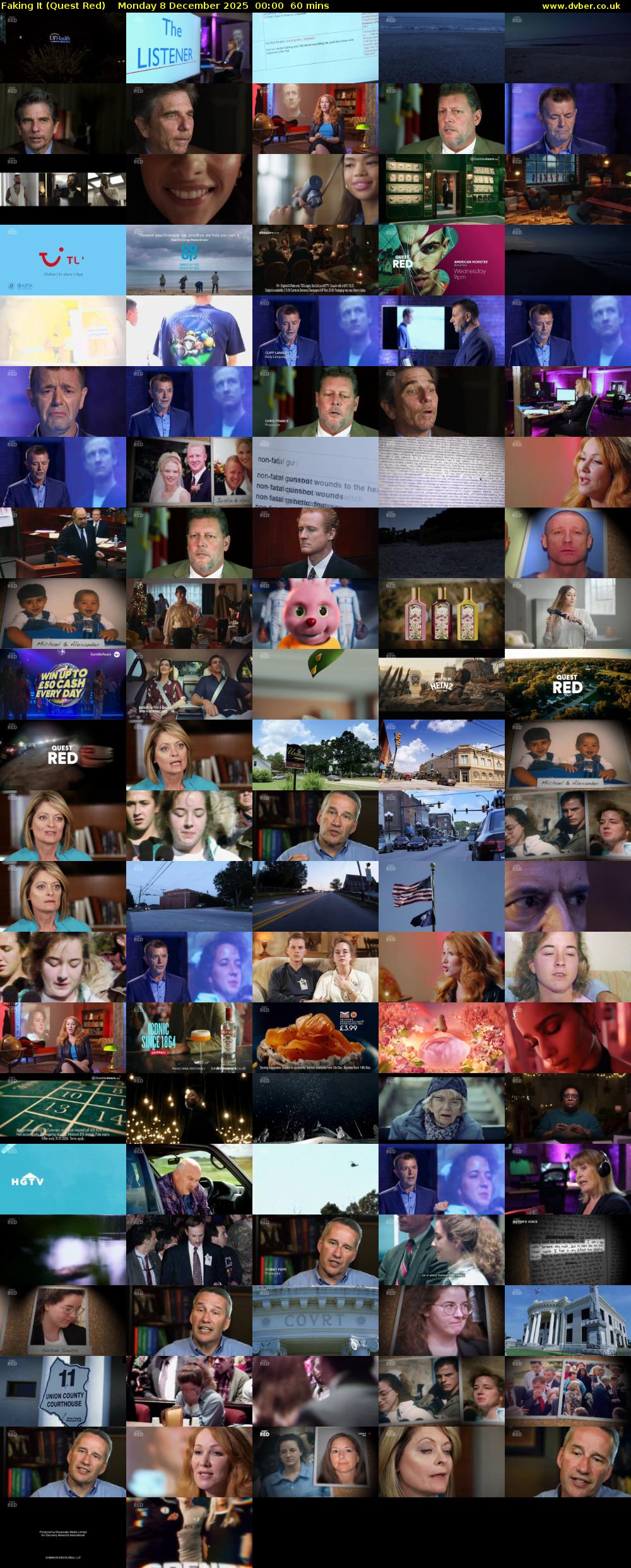 Faking It (Quest Red) Monday 8 December 2025 00:00 - 01:00