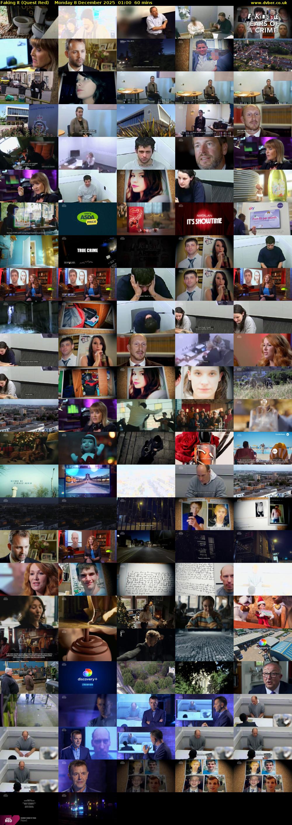 Faking It (Quest Red) Monday 8 December 2025 01:00 - 02:00