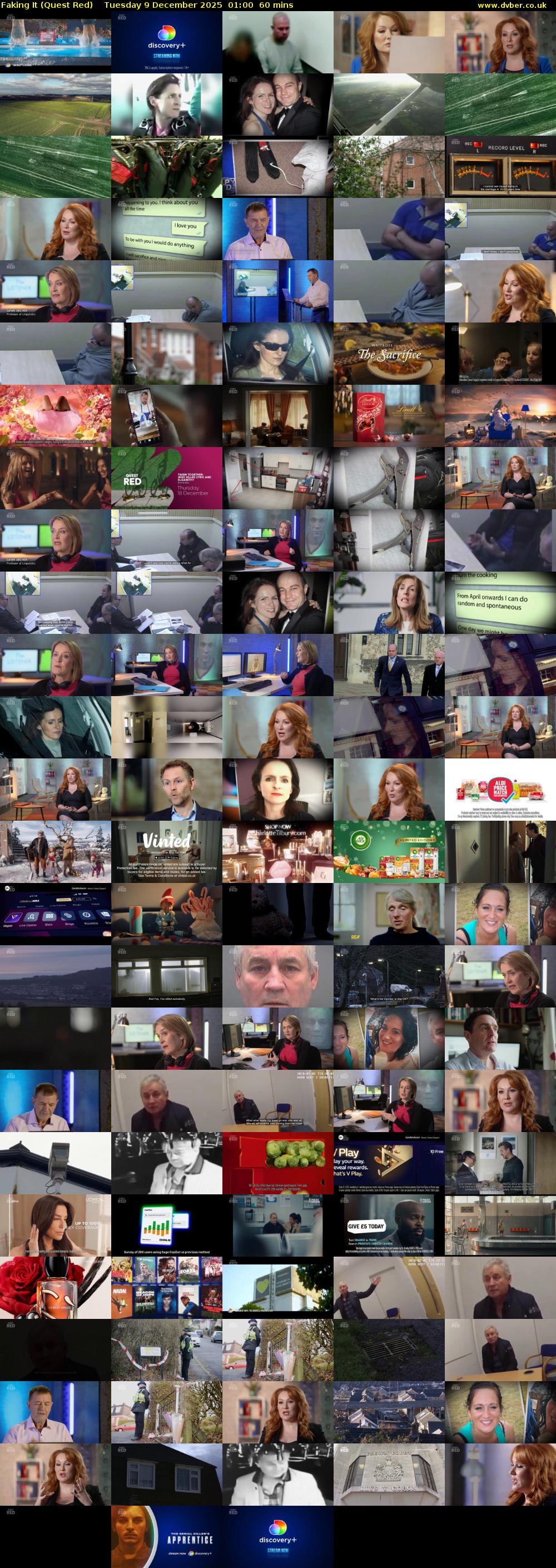 Faking It (Quest Red) Tuesday 9 December 2025 01:00 - 02:00