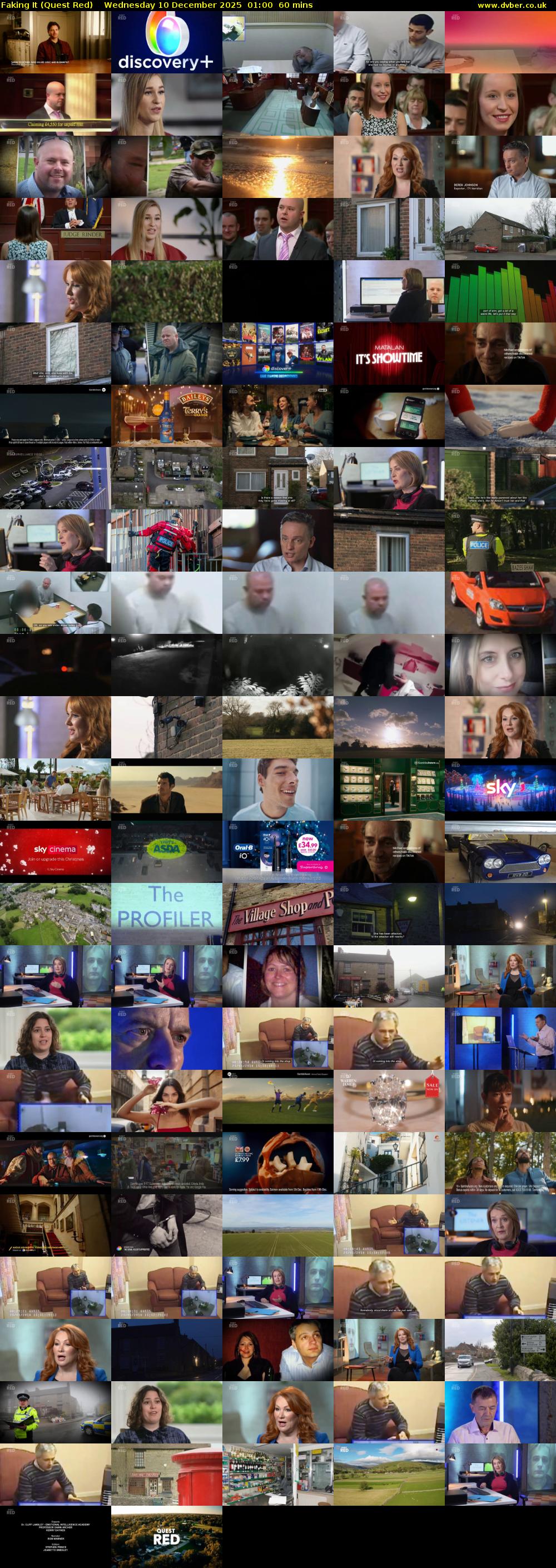 Faking It (Quest Red) Wednesday 10 December 2025 01:00 - 02:00