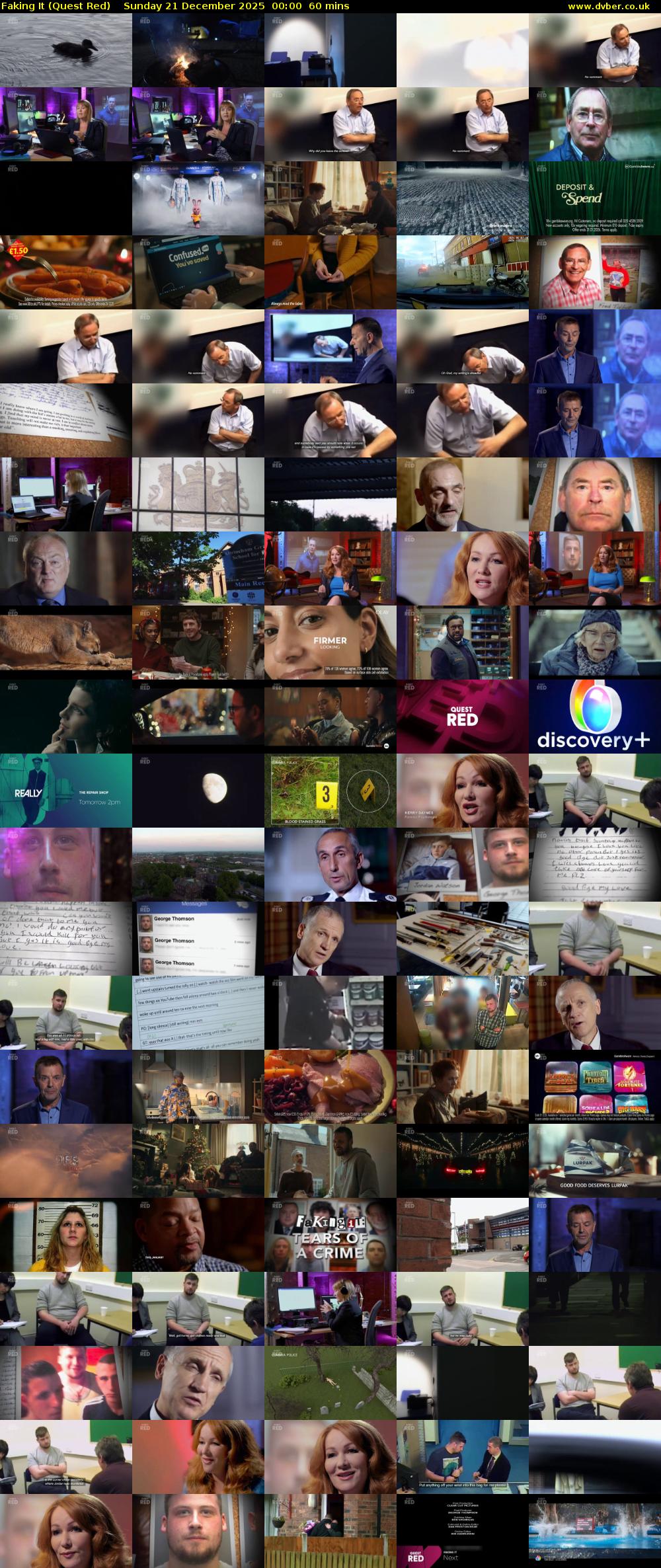 Faking It (Quest Red) Sunday 21 December 2025 00:00 - 01:00