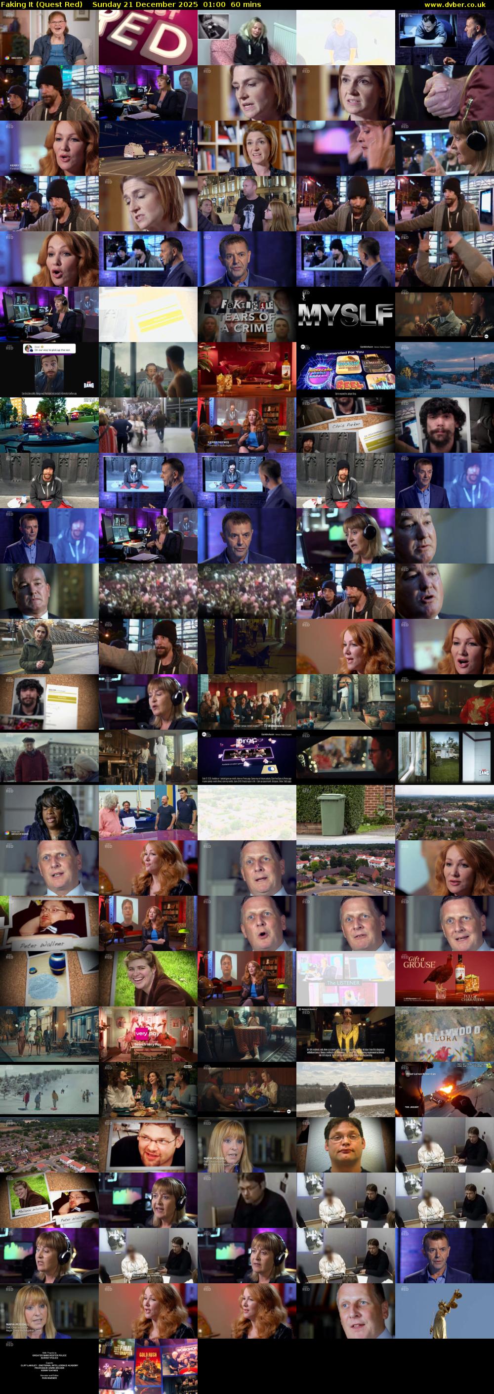 Faking It (Quest Red) Sunday 21 December 2025 01:00 - 02:00