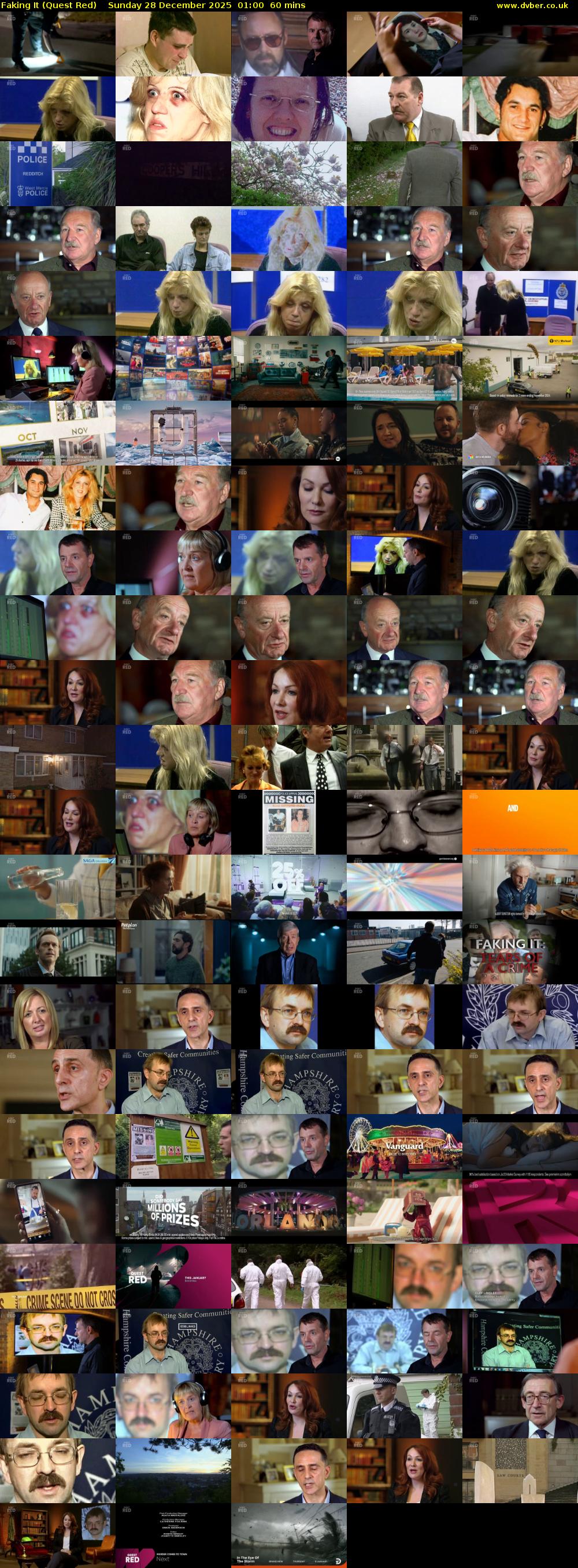 Faking It (Quest Red) Sunday 28 December 2025 01:00 - 02:00