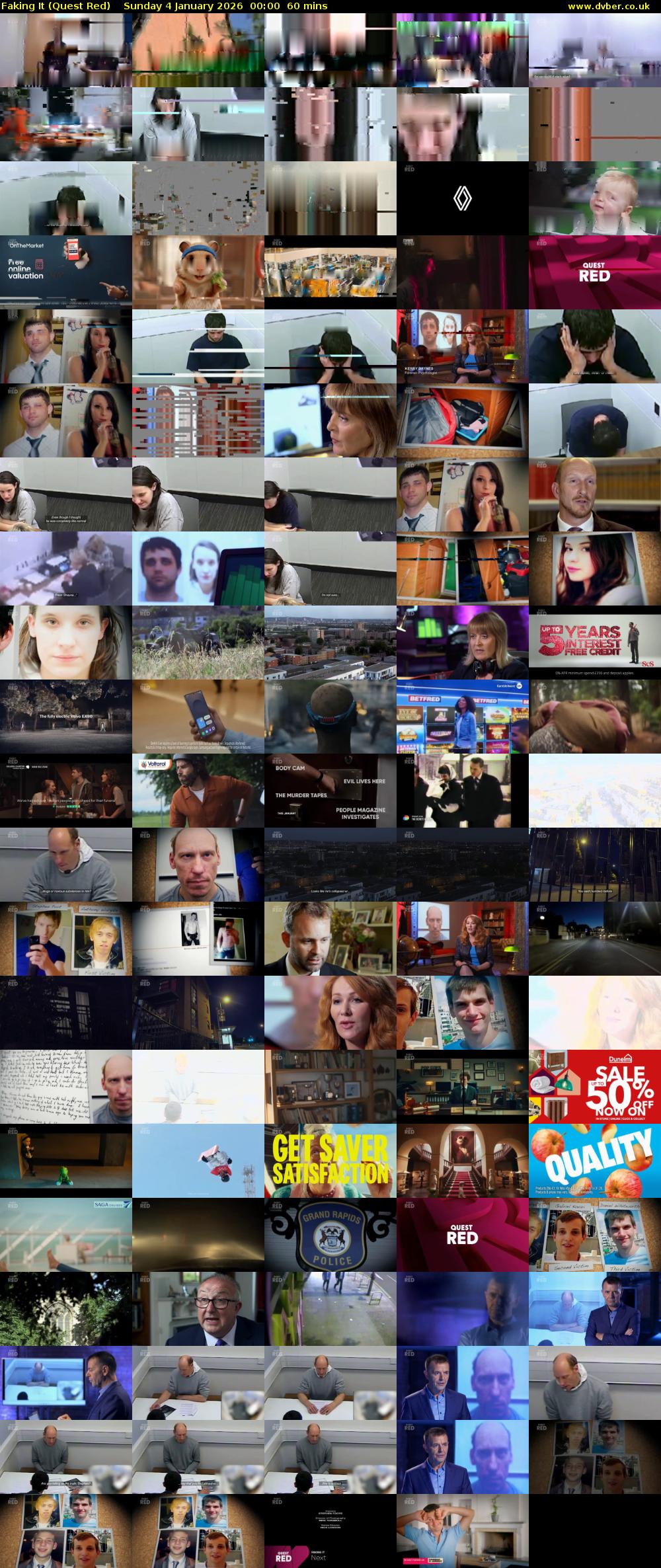 Faking It (Quest Red) Sunday 4 January 2026 00:00 - 01:00