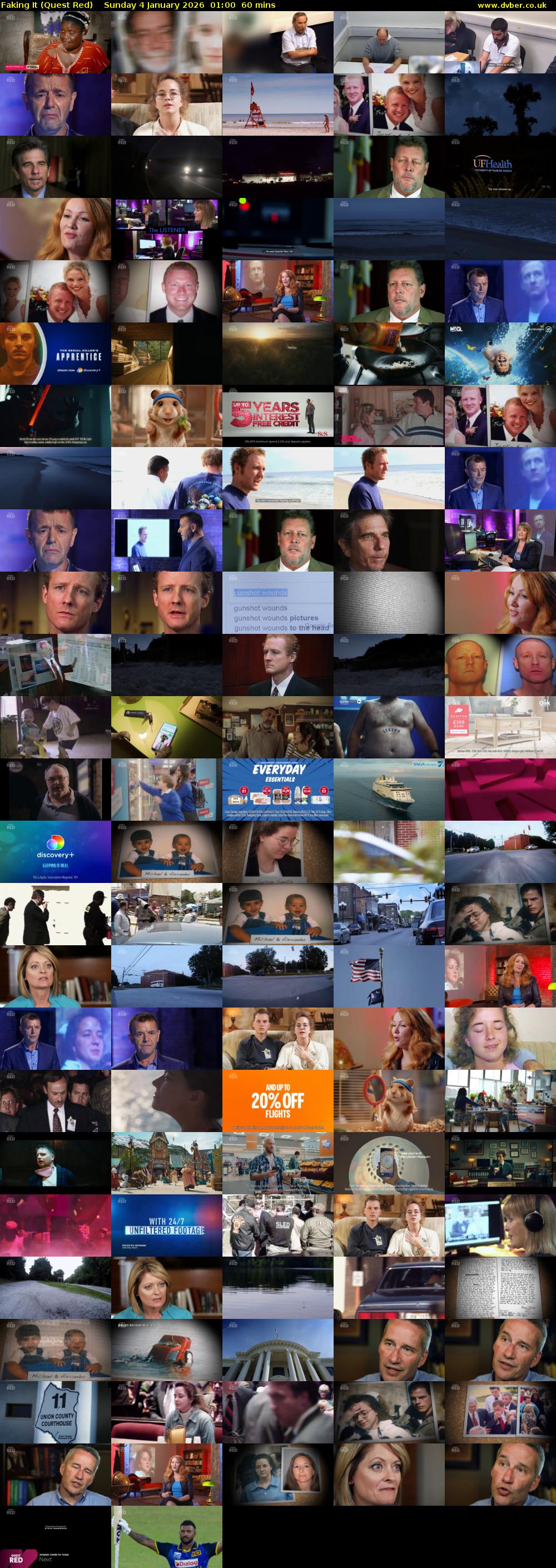 Faking It (Quest Red) Sunday 4 January 2026 01:00 - 02:00