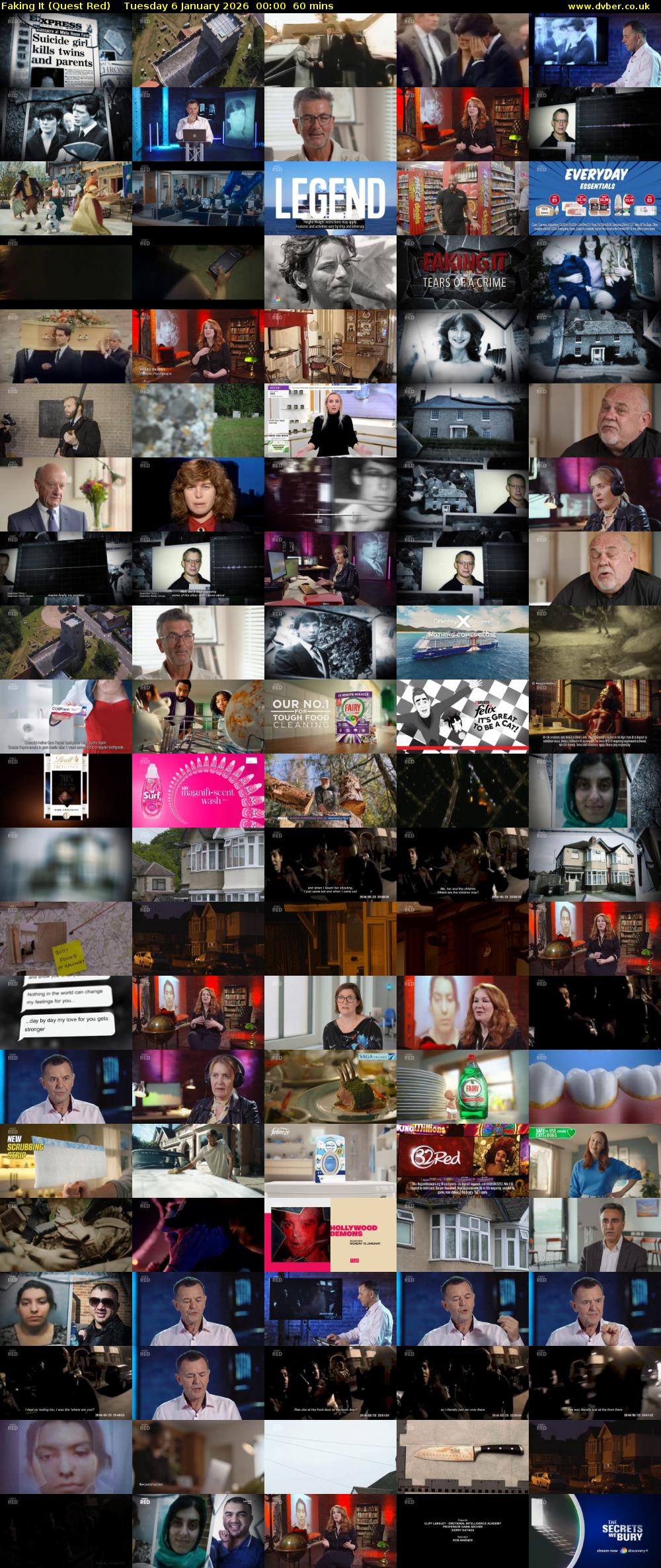 Faking It (Quest Red) Tuesday 6 January 2026 00:00 - 01:00