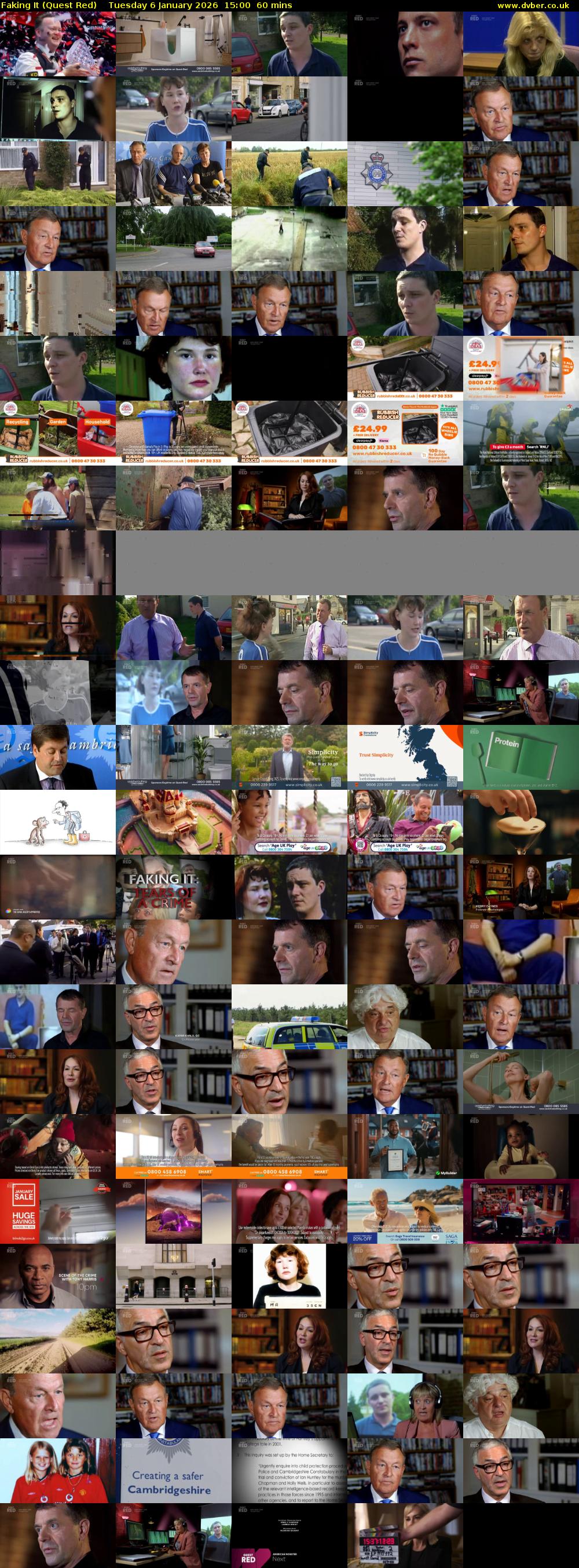 Faking It (Quest Red) Tuesday 6 January 2026 15:00 - 16:00