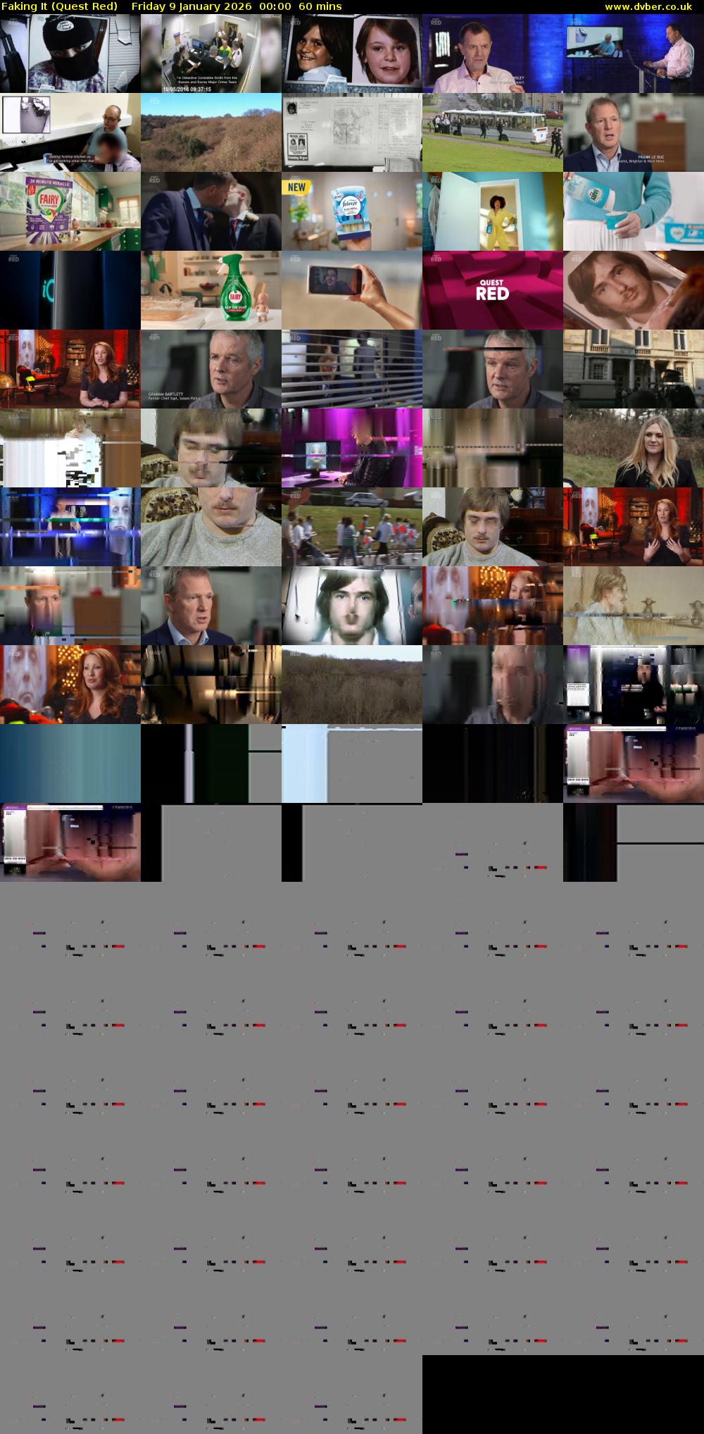 Faking It (Quest Red) Friday 9 January 2026 00:00 - 01:00