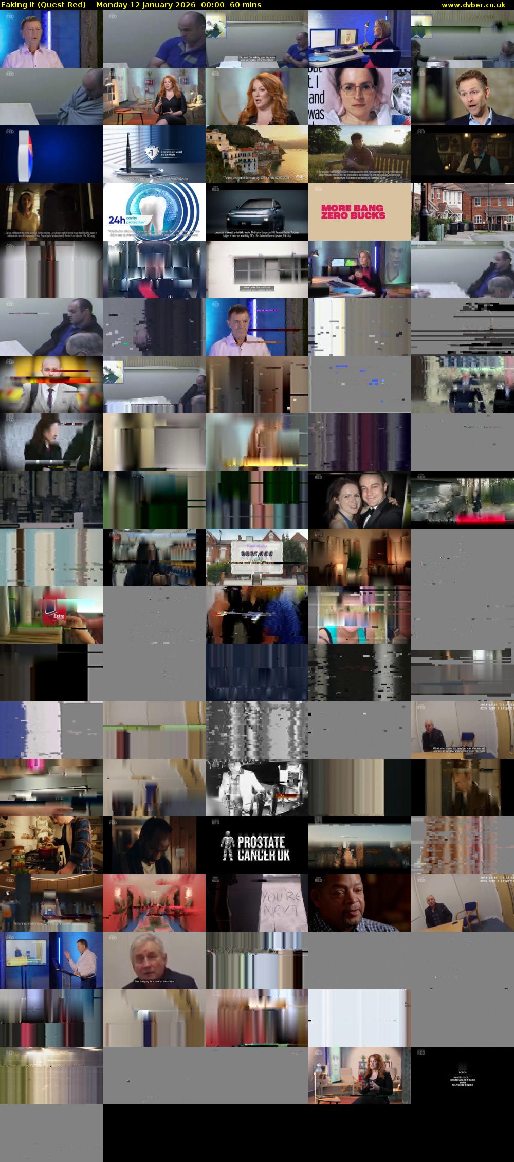 Faking It (Quest Red) Monday 12 January 2026 00:00 - 01:00