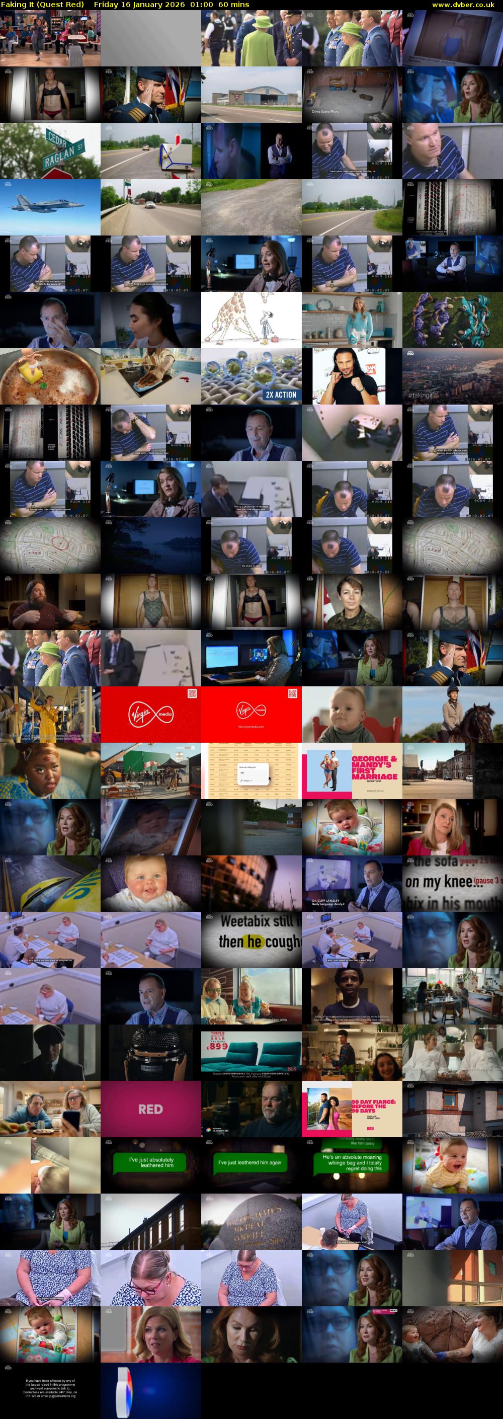 Faking It (Quest Red) Friday 16 January 2026 01:00 - 02:00