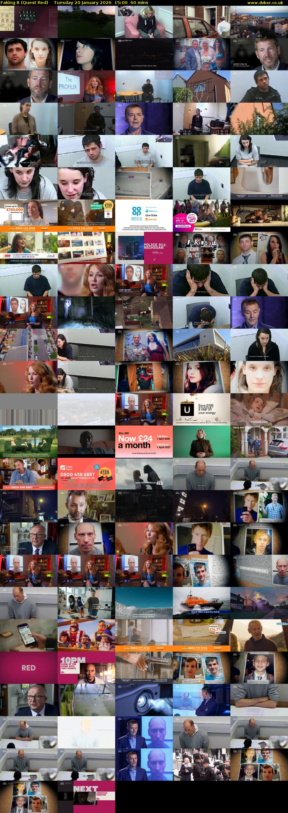 Faking It (Quest Red) Tuesday 20 January 2026 15:00 - 16:00